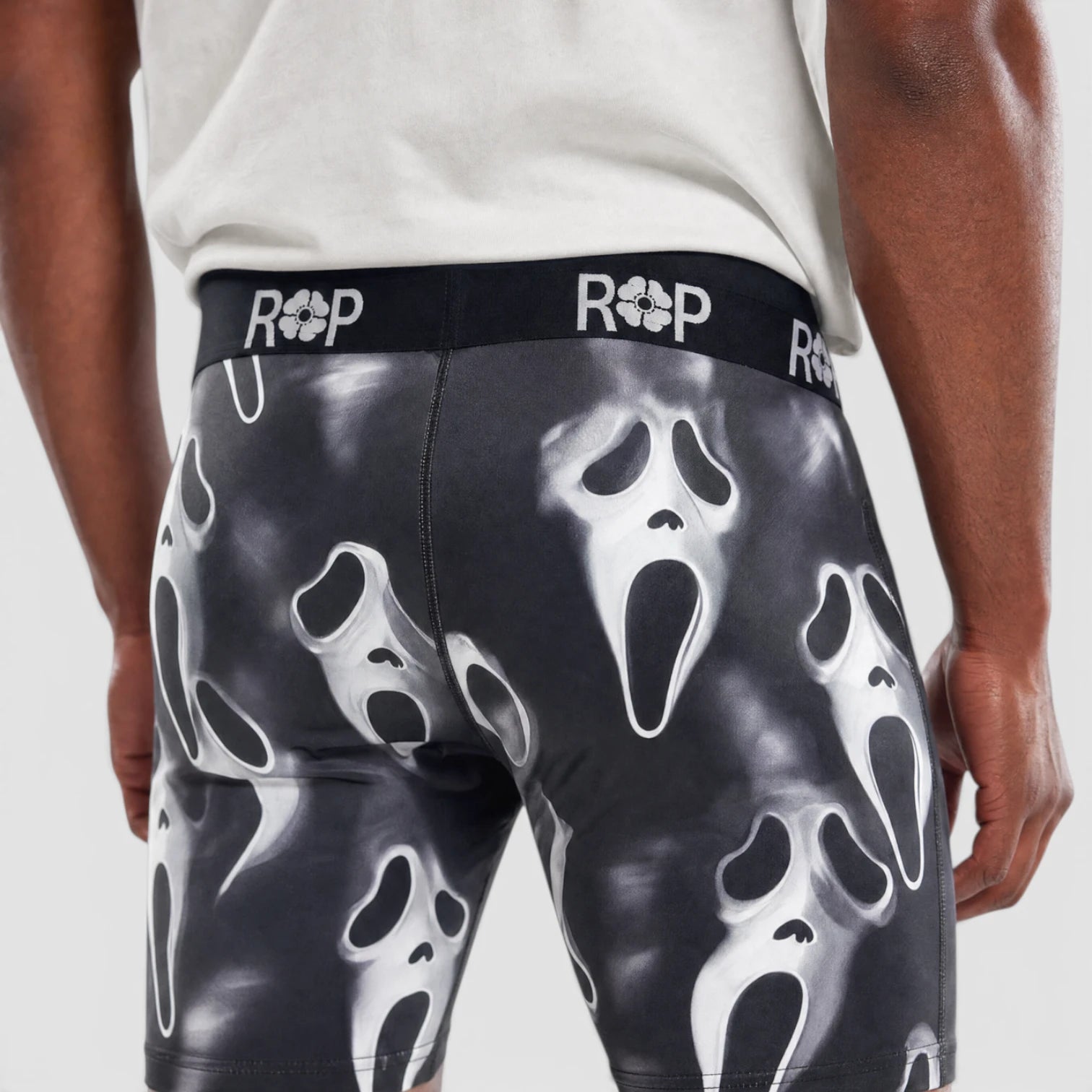 Red Poppy Scream Boxer Briefs - Graphic