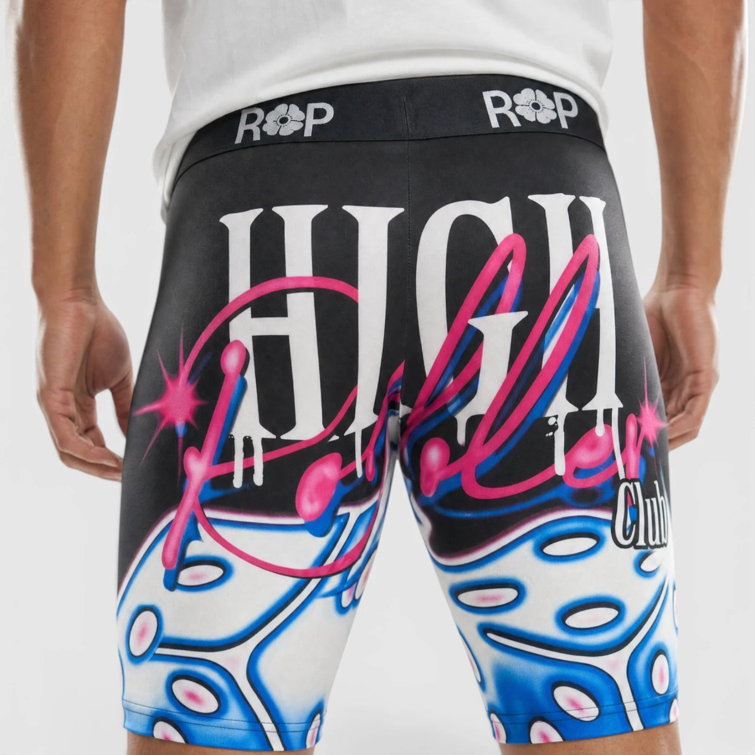 Red Poppy High Roller Boxer Briefs - Graphic