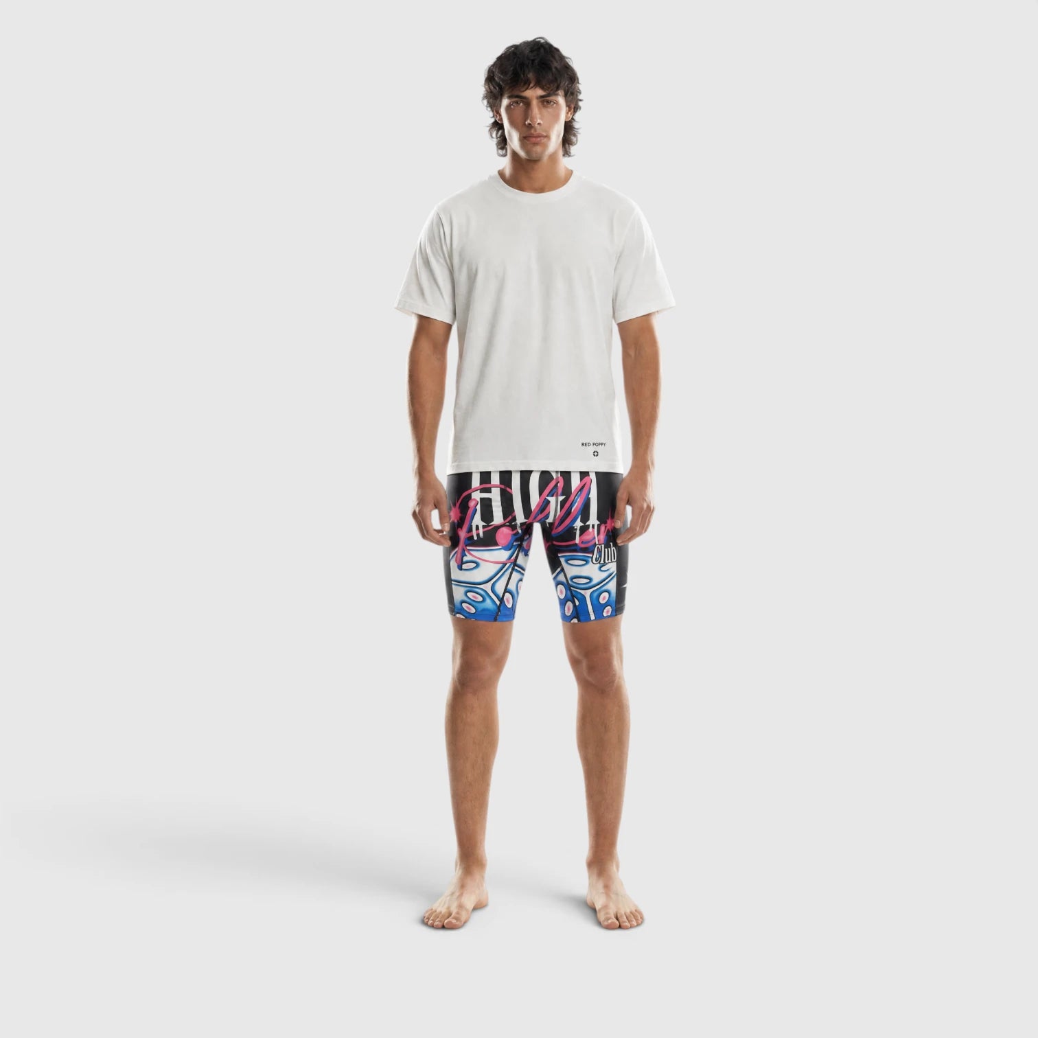 Red Poppy High Roller Boxer Briefs - Graphic