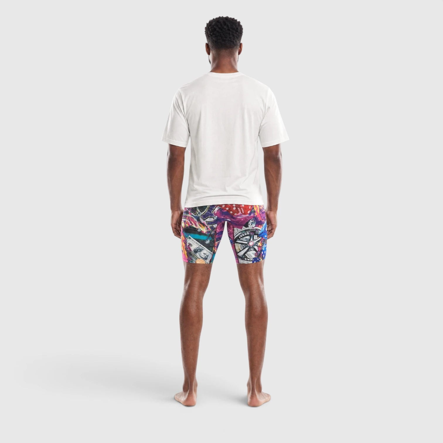 Red Poppy Chaos Boxer Briefs - Graphic