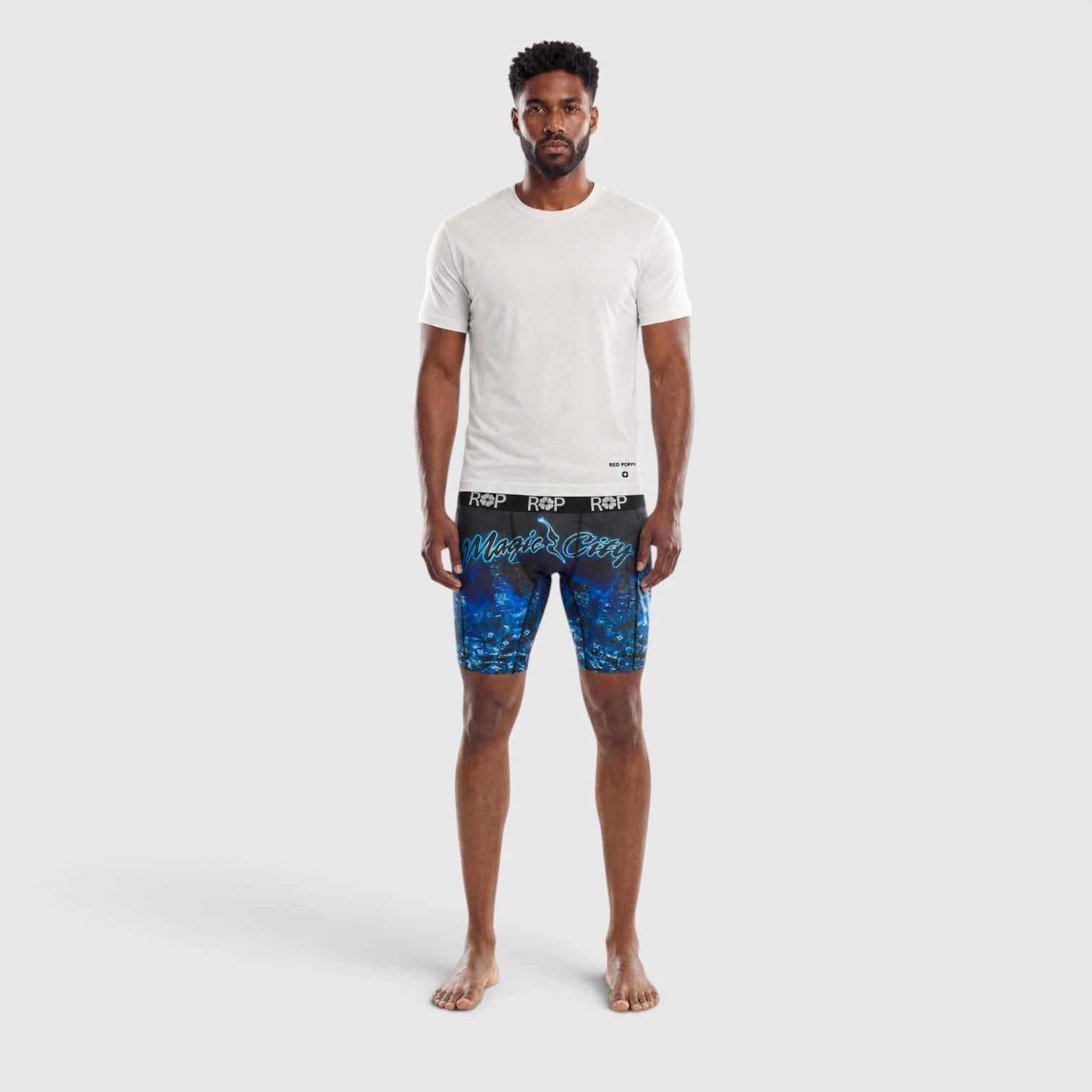 Red Poppy Magic City Boxer Briefs - Graphic