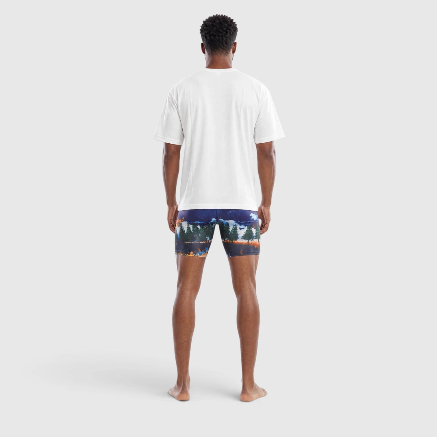 Red Poppy Campfire Boxer Briefs - Graphic
