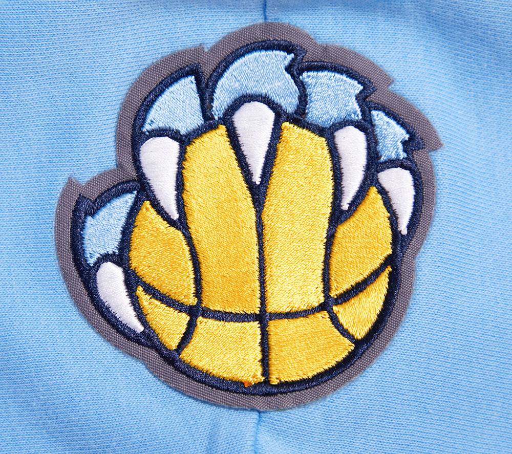 Pro Max - NBA MEMPHIS GRIZZLIES RETRO CLASSIC WOMEN'S RIB CROPPED PULLOVER HOODIE
