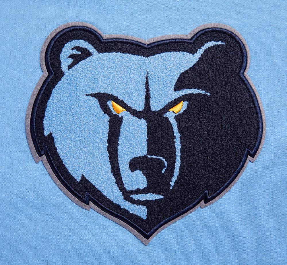 Pro Max - NBA MEMPHIS GRIZZLIES RETRO CLASSIC WOMEN'S RIB CROPPED PULLOVER HOODIE