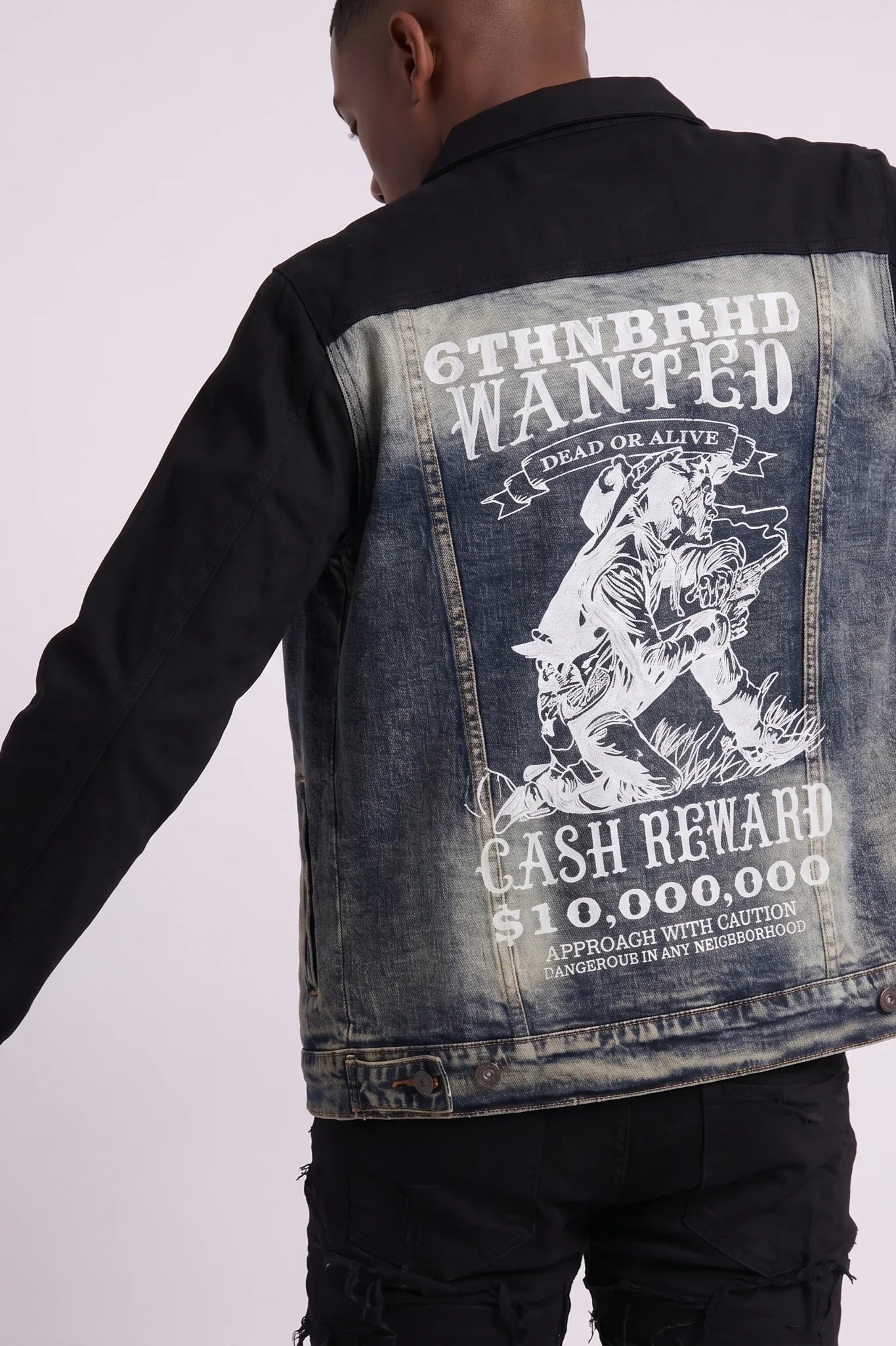 6Th Nbrhd Bounty Hunter Men's Jacket - Two-Tone