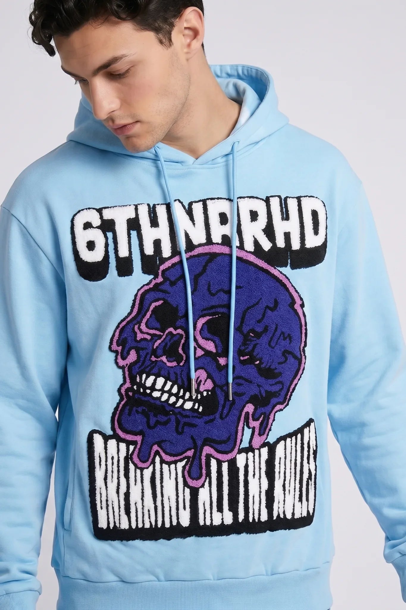 6Th Nbrhd Broken Rules Men's Hoodie