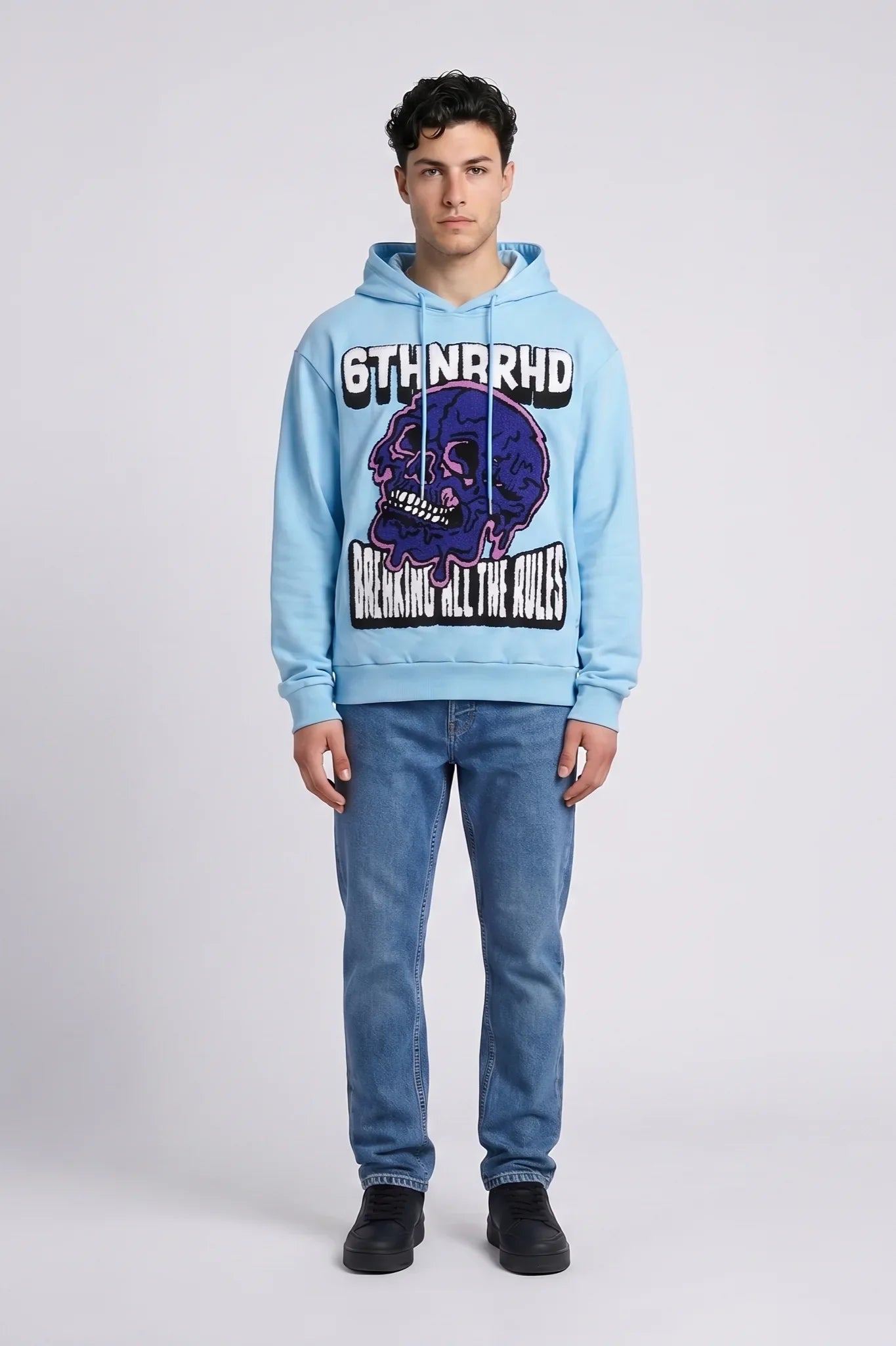6Th Nbrhd Broken Rules Men's Hoodie