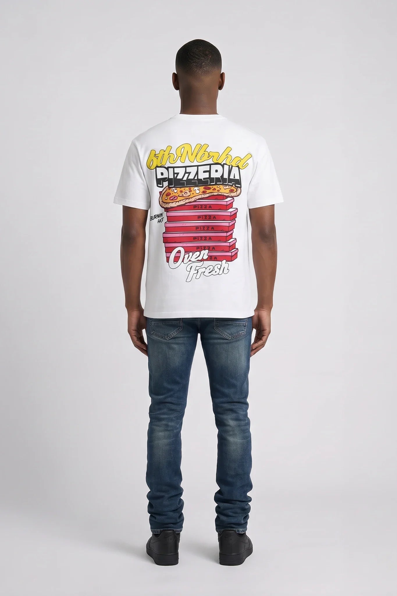 6Th Nbrhd Burning Hot Men's T-Shirt