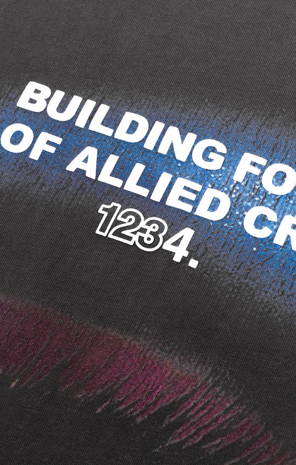 Bldg4 - Joisted Ss Knit- Jet Set