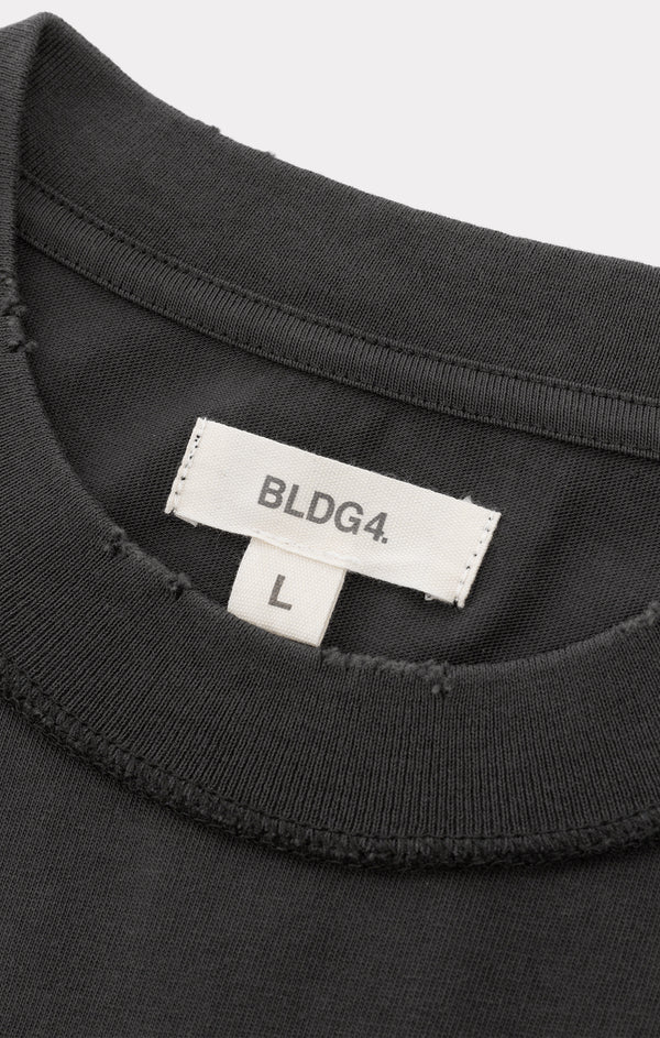 Bldg4 - Joisted Ss Knit- Jet Set