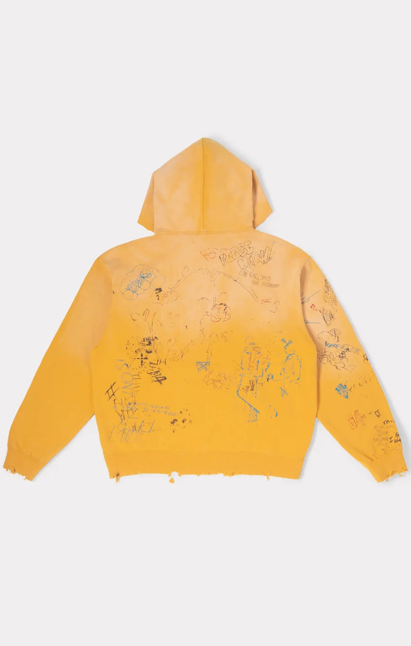 Bldg4 - Tower Hoodie - Golden Glow