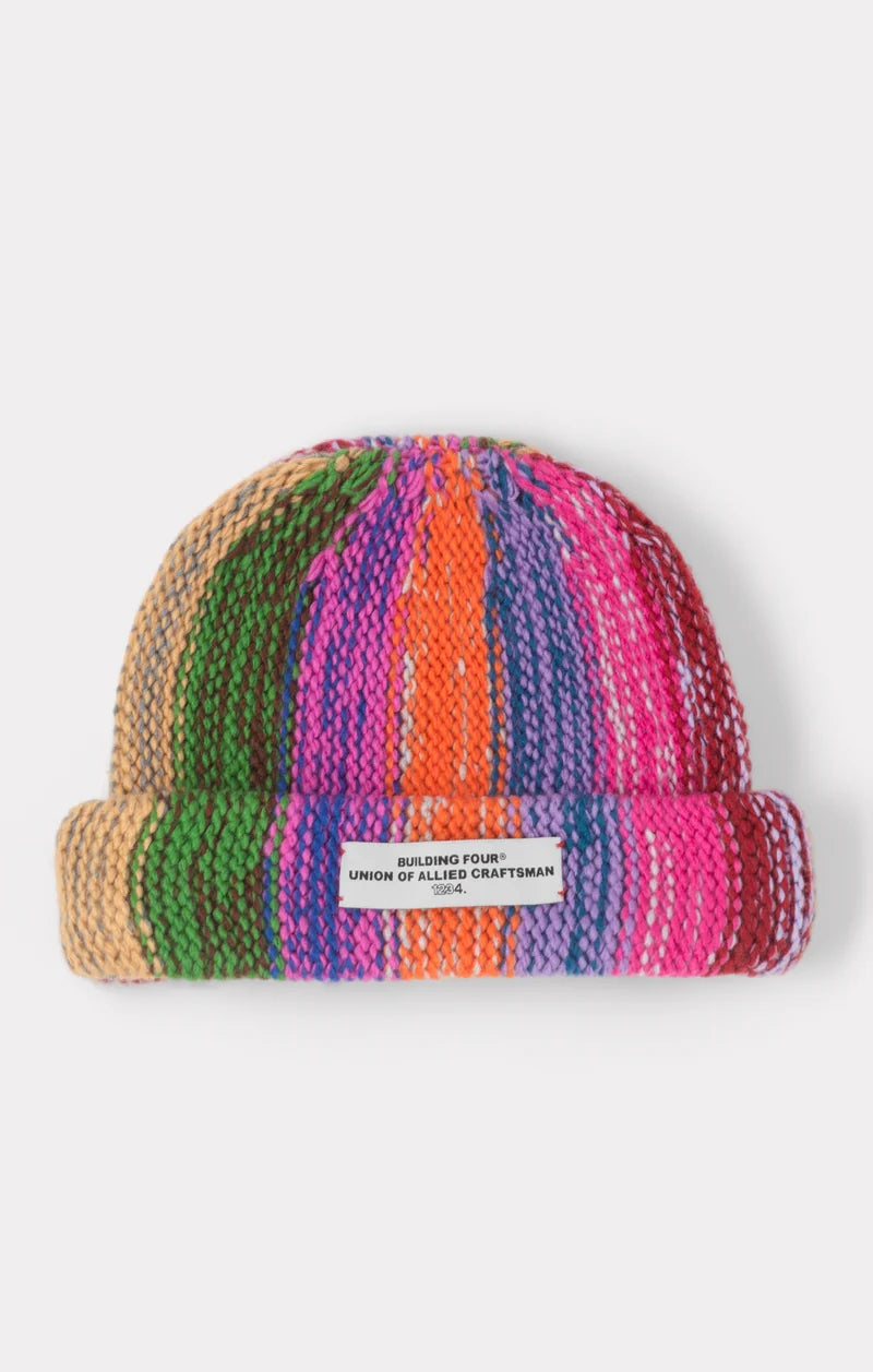 Bldg4 - Panel Knit Hat - Multi