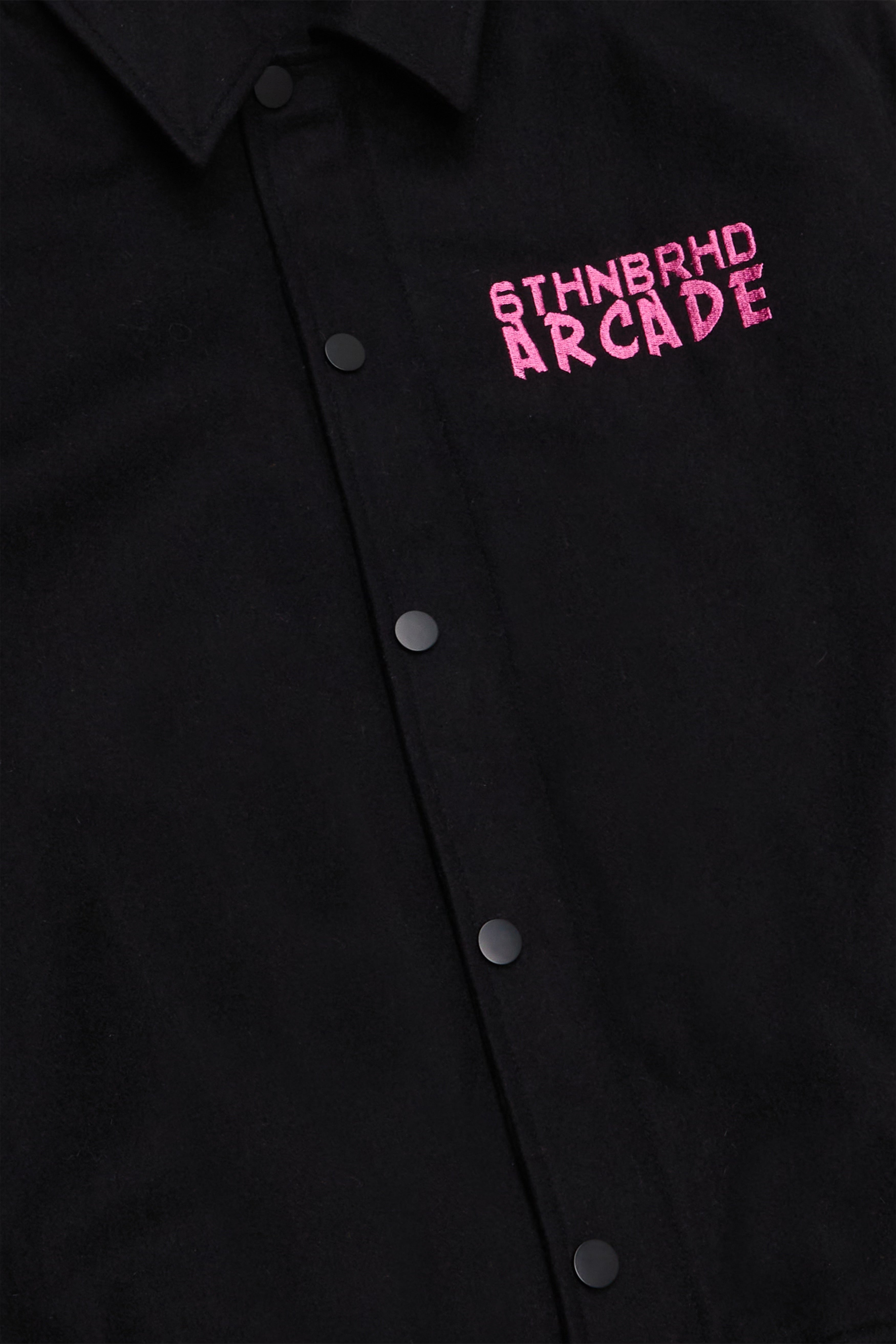 6Th Nbrhd Digital Men's Jacket - Black