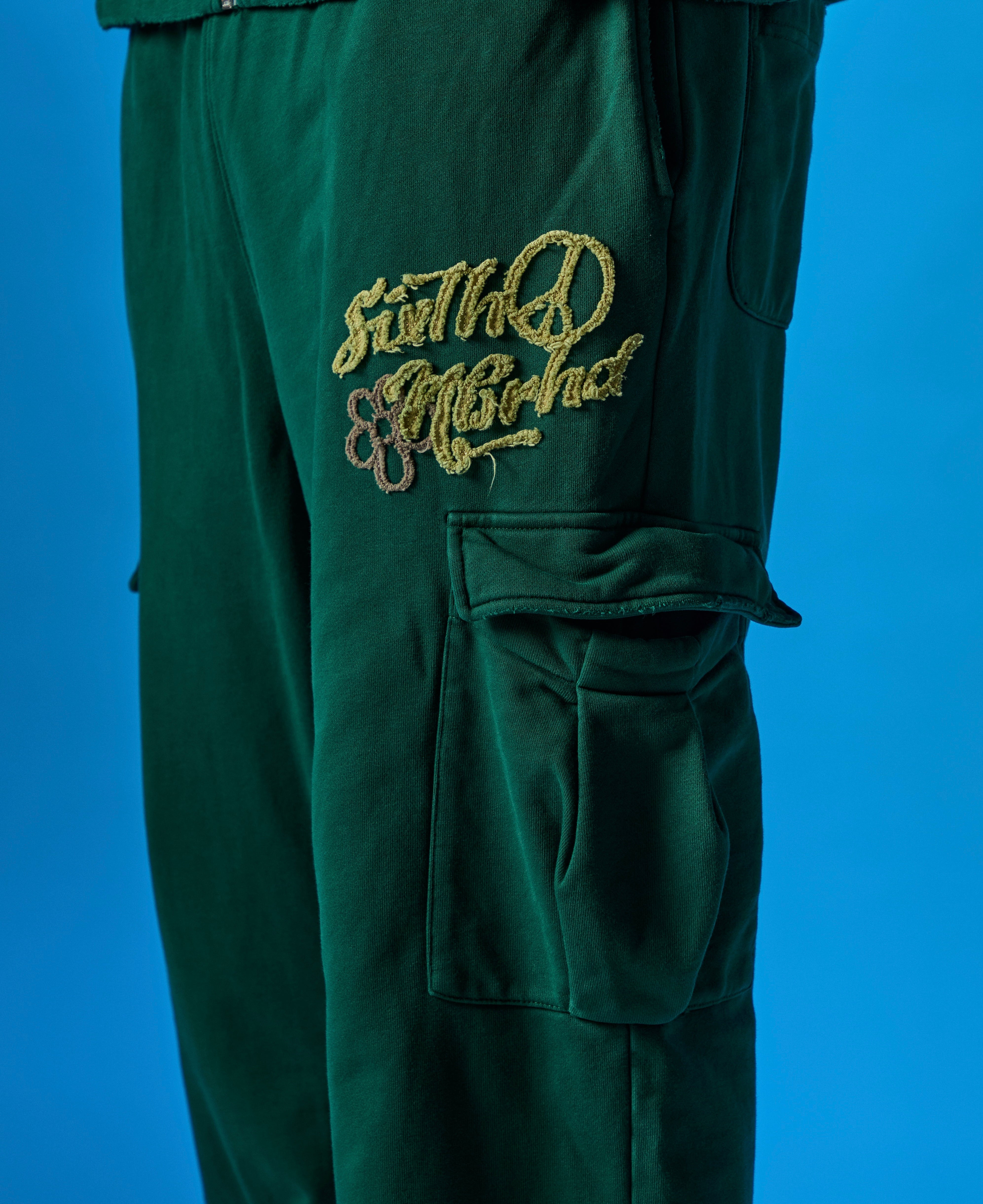 6Th Nbrhd Chances Men's Cargo Pants - Green