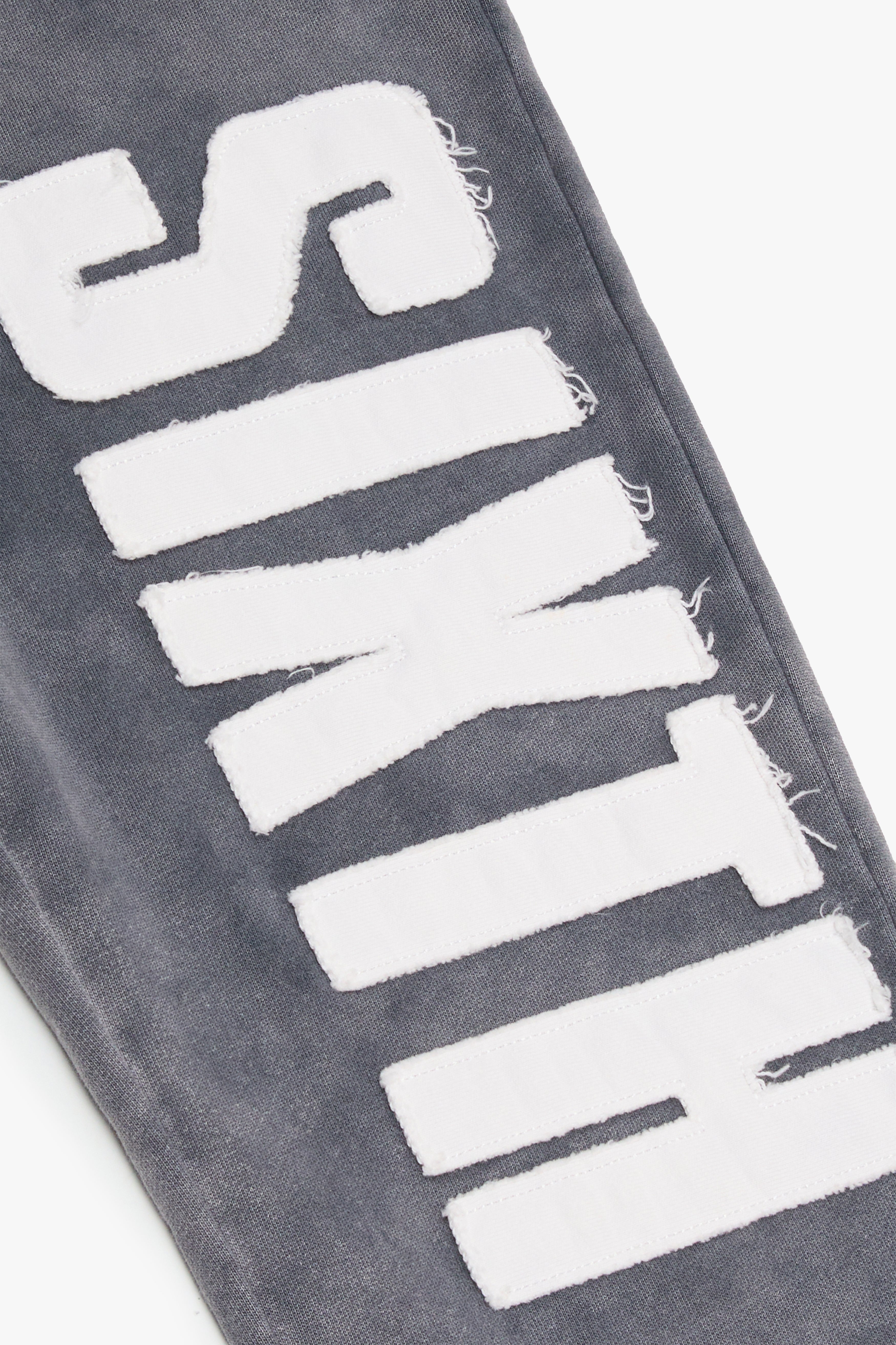 6Th Nbrhd Cutout Men's Sweatpants - Gray