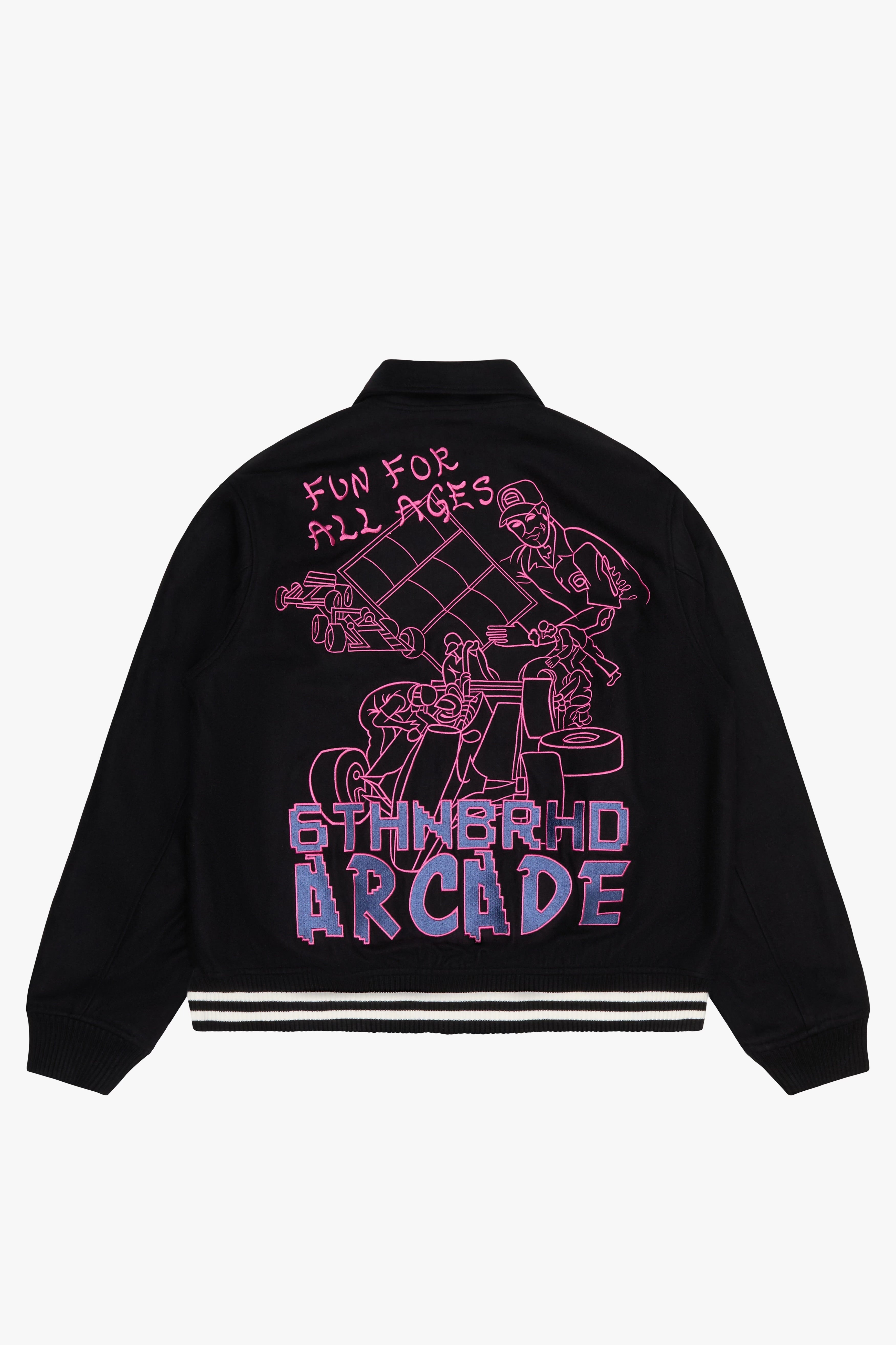 6Th Nbrhd Digital Men's Jacket - Black