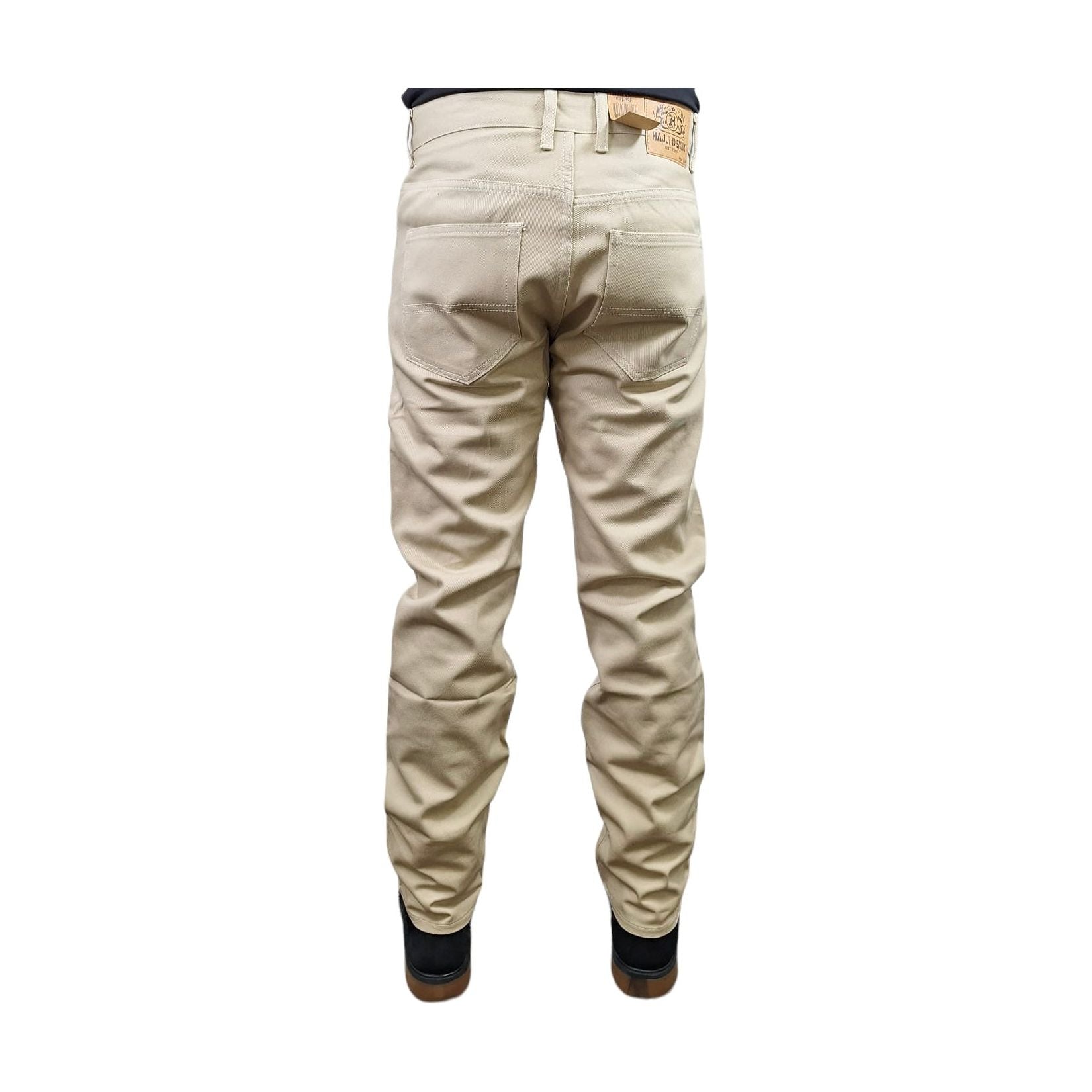 HAJJI DENIM - Men's Non-Stretch Twill - CREAM