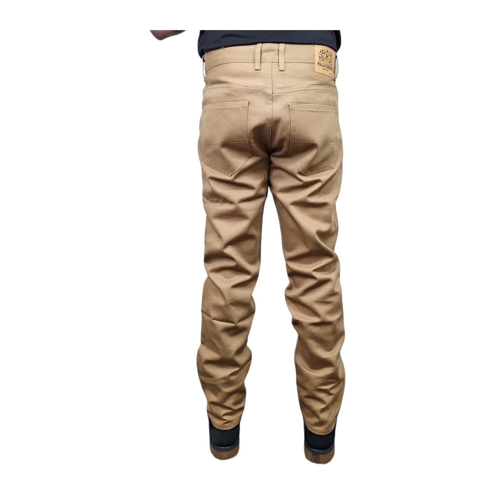 HAJJI DENIM - Men's Non-Stretch Twill - WHEAT