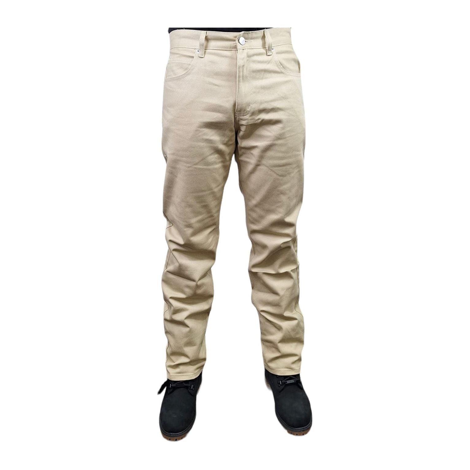 HAJJI DENIM - Men's Non-Stretch Twill - CREAM