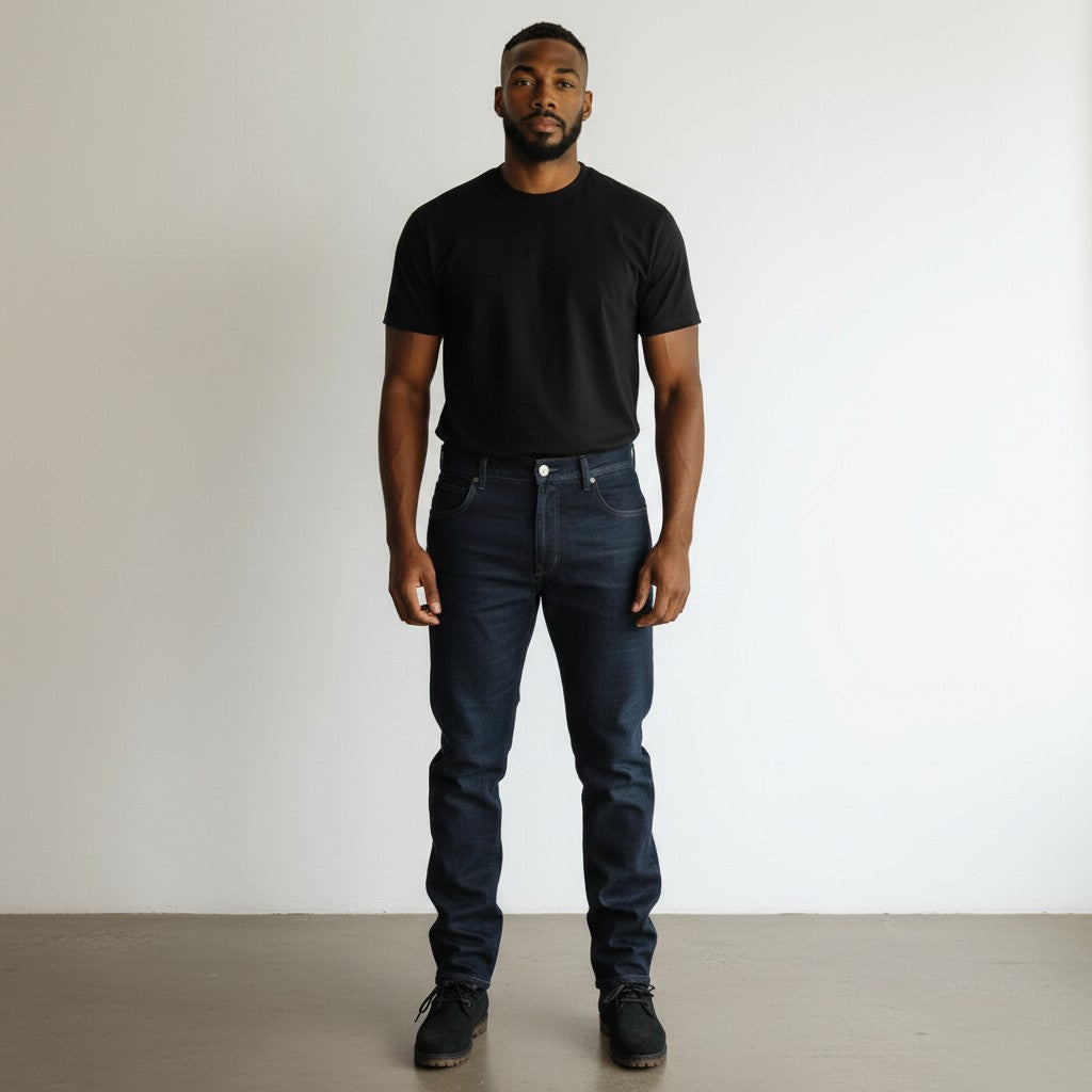 Hajji Denim Rivet Jeans - Navy