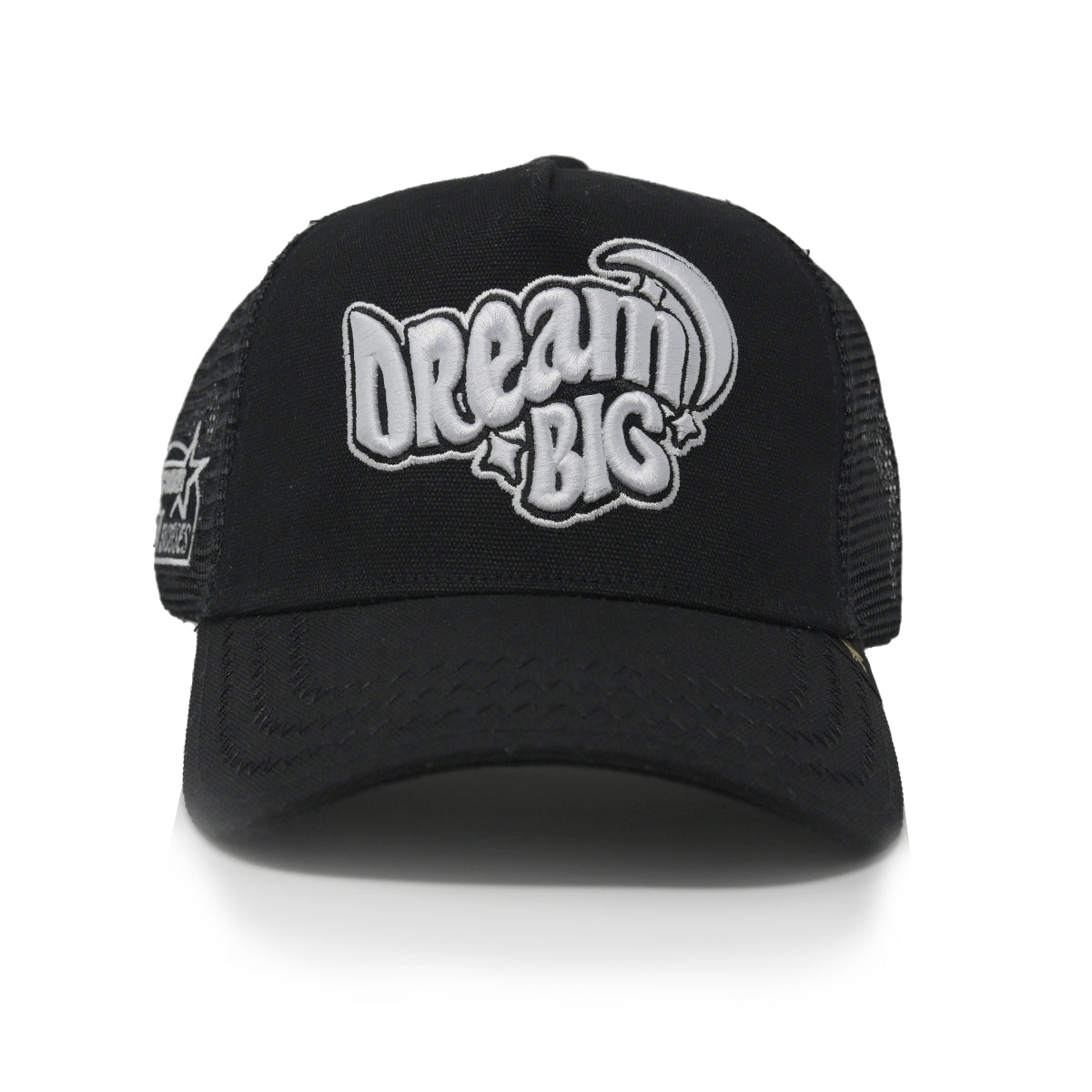 Gold Star Dream Big Trucker Hat - Black