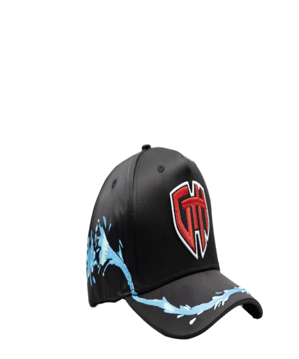 GTH Hydro Black Snapback Hat