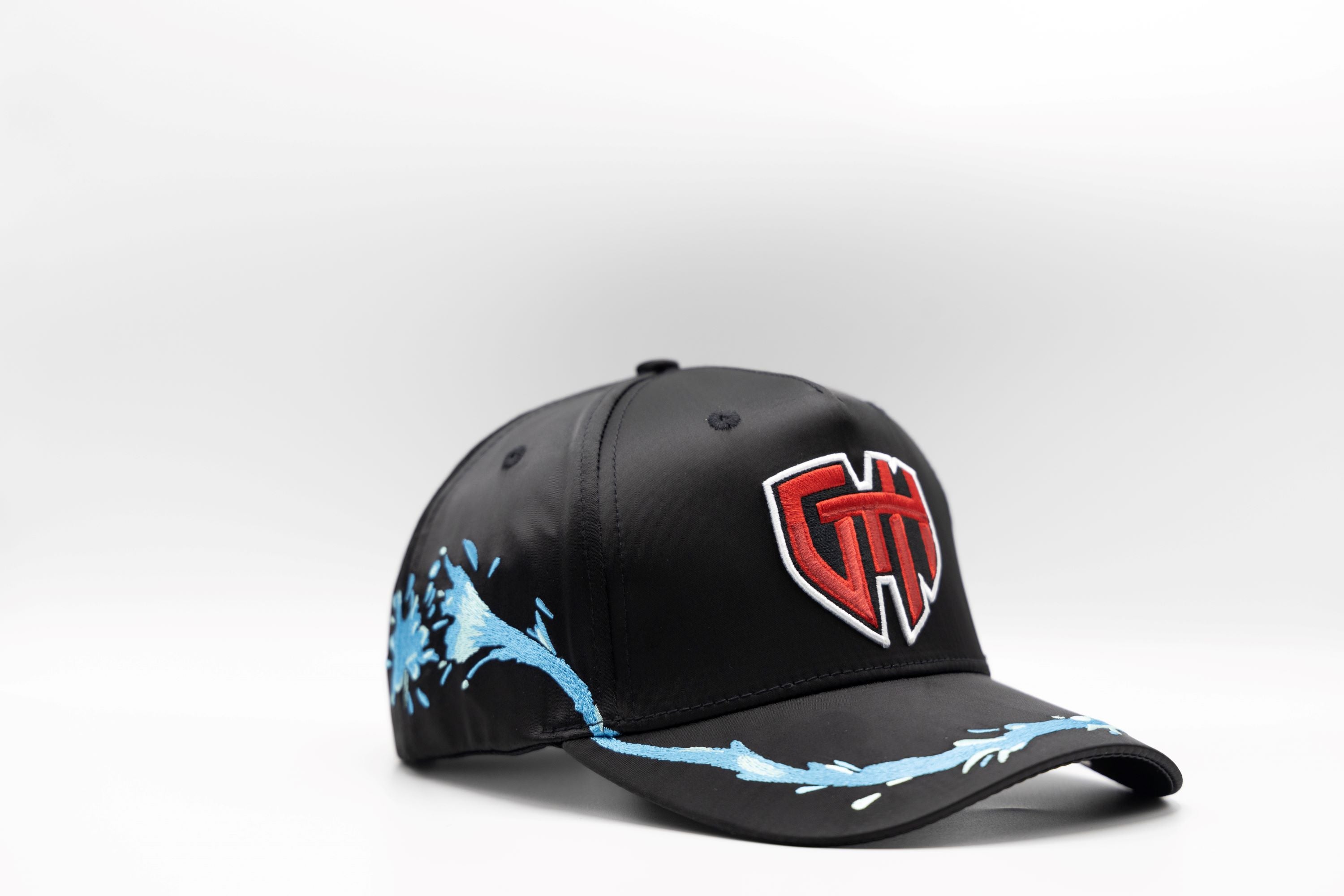 GTH Hydro Black Snapback Hat