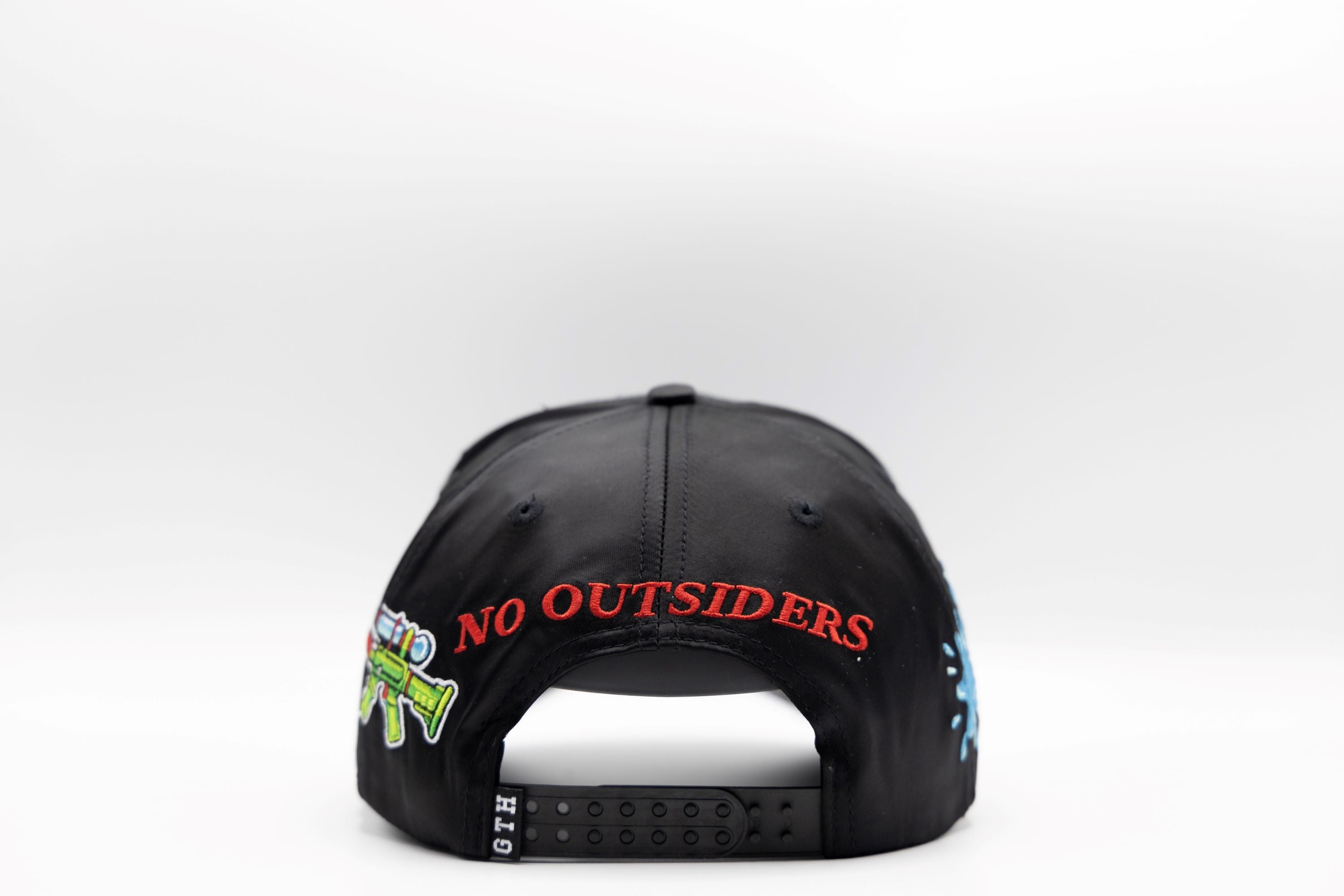 GTH Hydro Black Snapback Hat