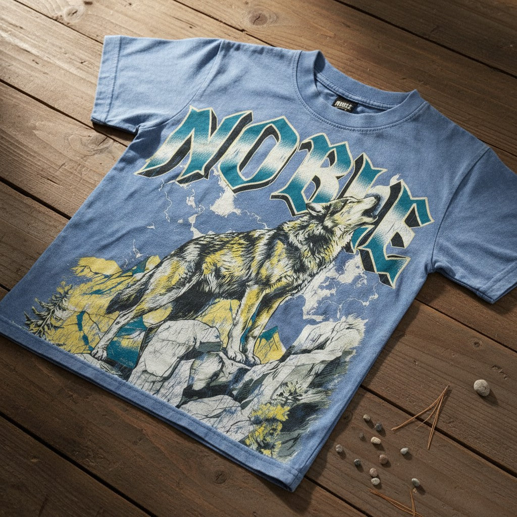 Noble - Lone Wolf Premium Kids Tee