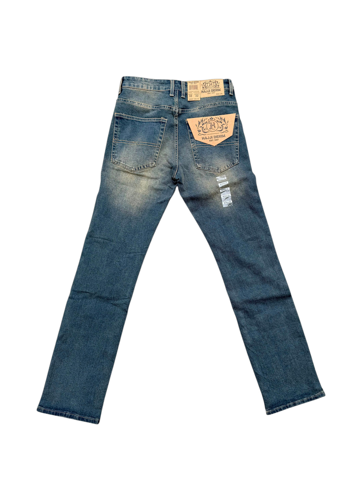 HAJJI DENIM - Men's Denim-Stretch - Vintage Gold