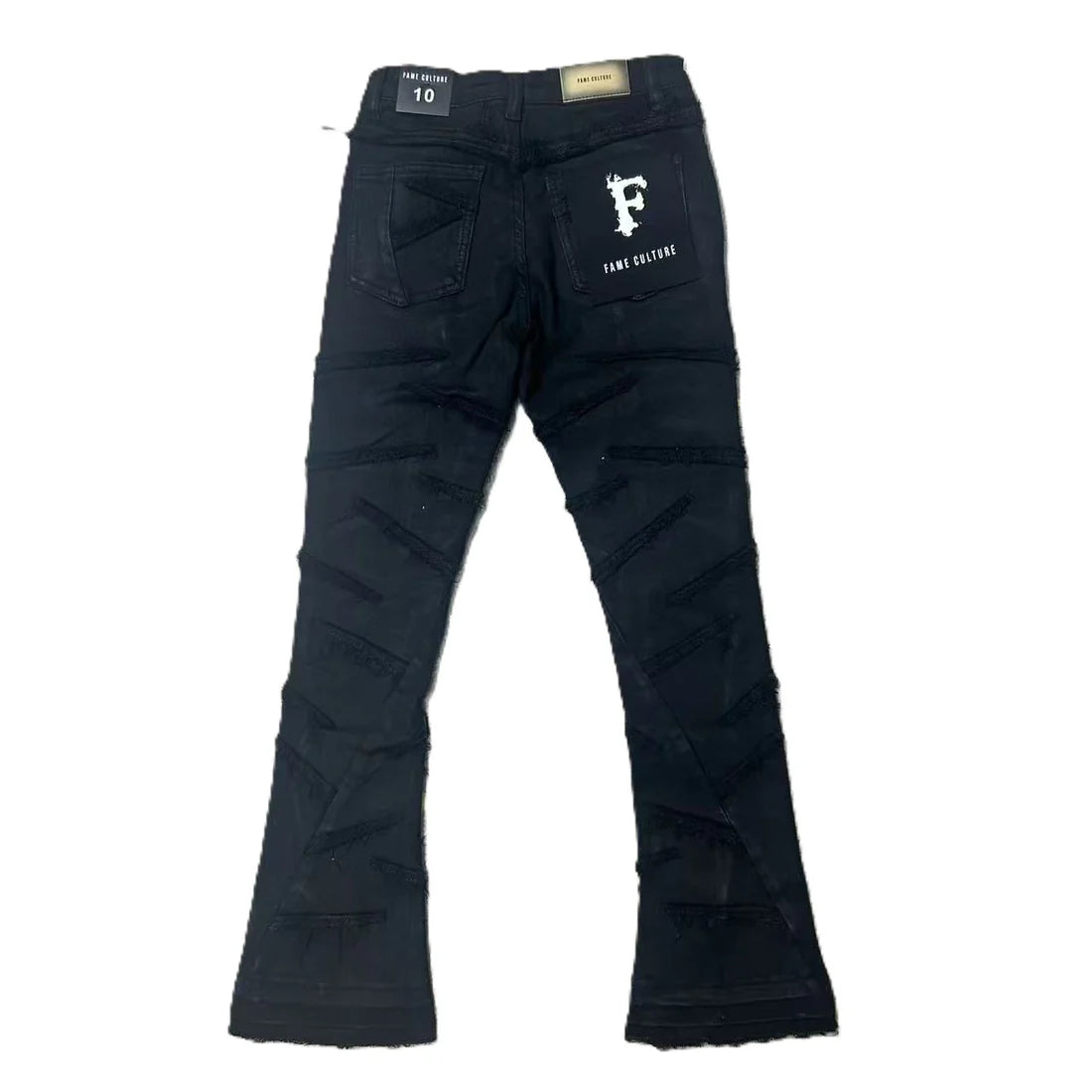 Midnight Flared Jeans - Jet Black