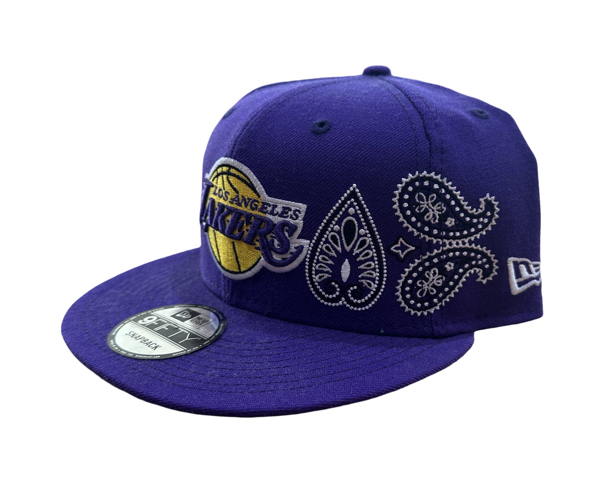 New Era Paisley Snapback Hat - Embroidered