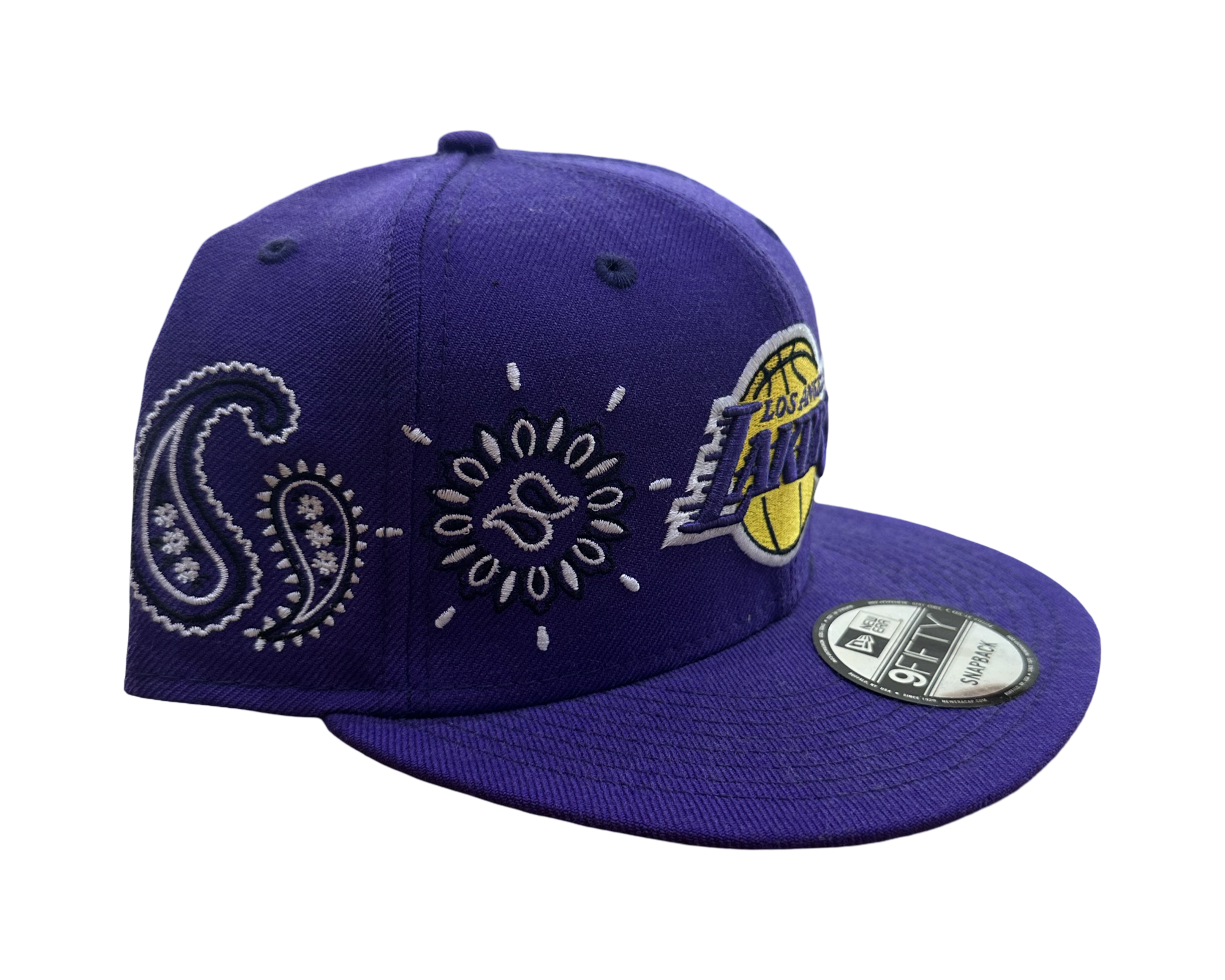 New Era Paisley Snapback Hat - Embroidered