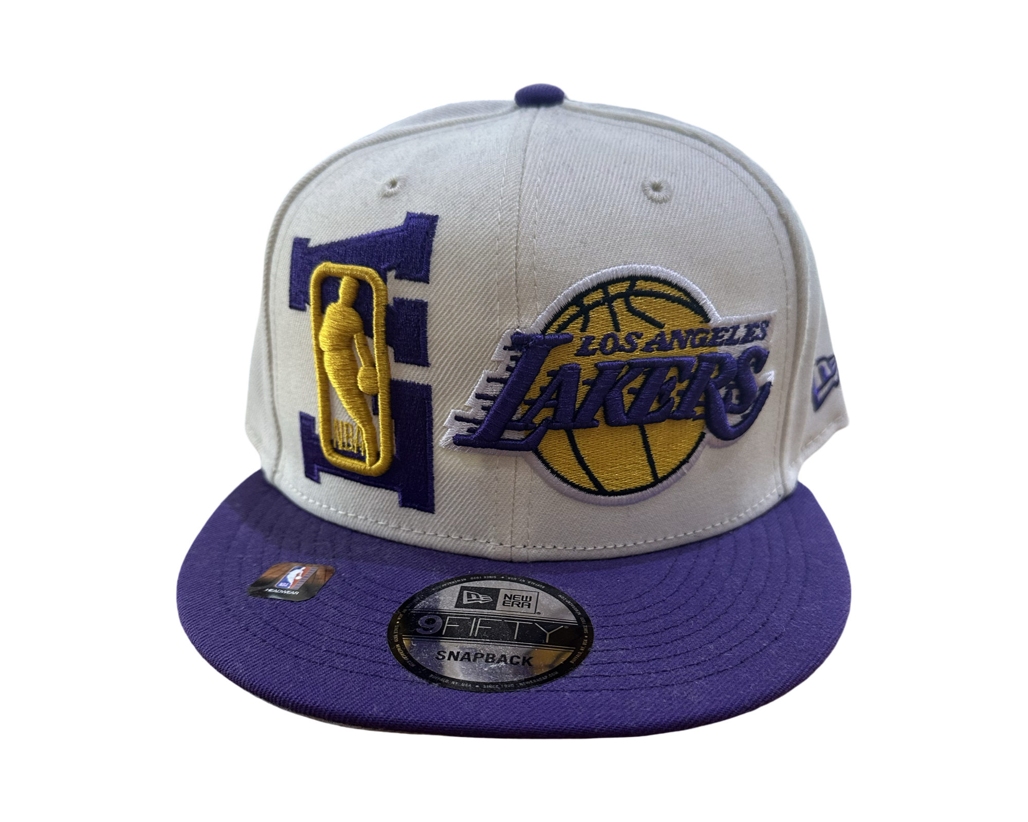 New Era Lakers Snapback Hat - Embroidered