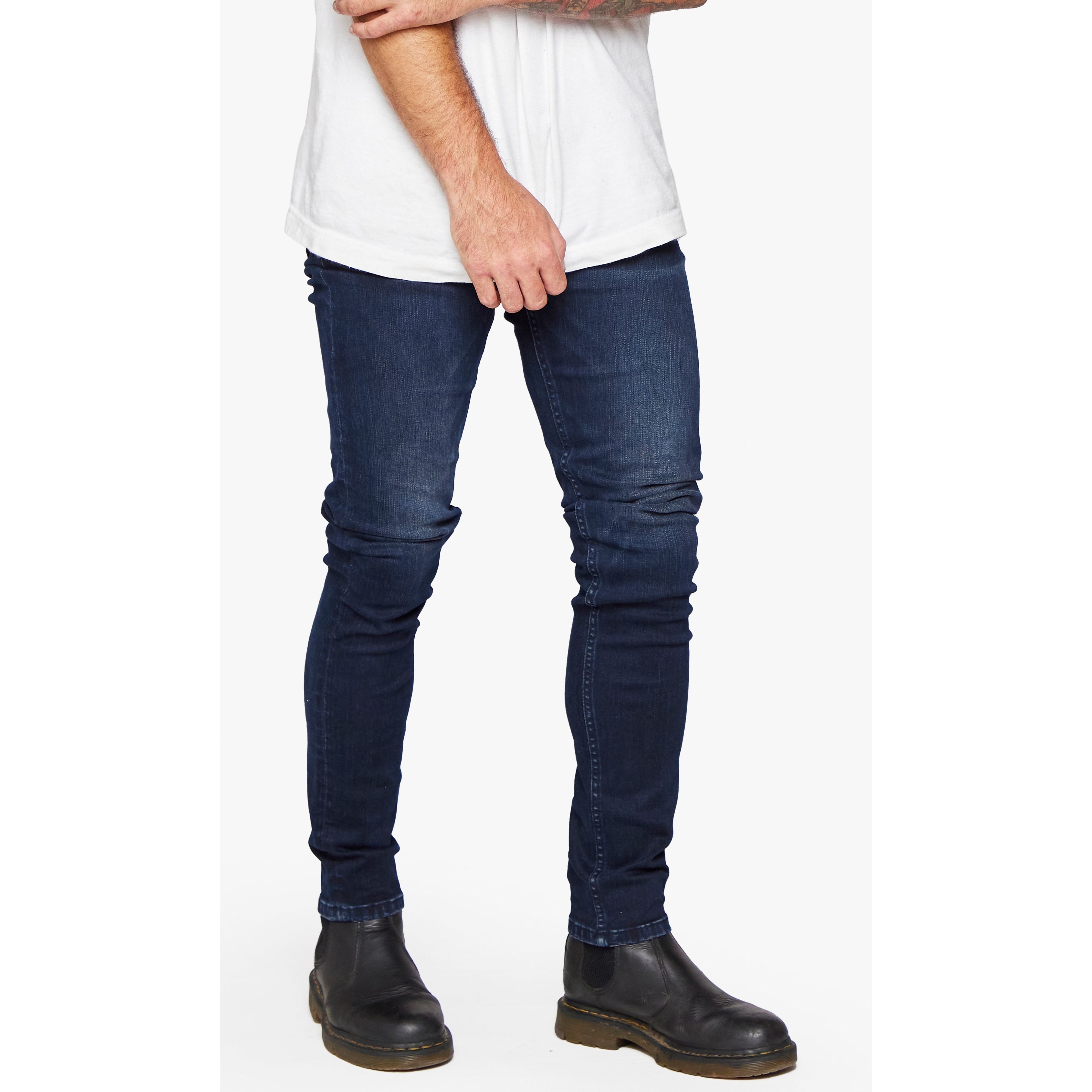 ANM001SK ANOM SKINNY FIT "ALPHA"-DK. BLUE