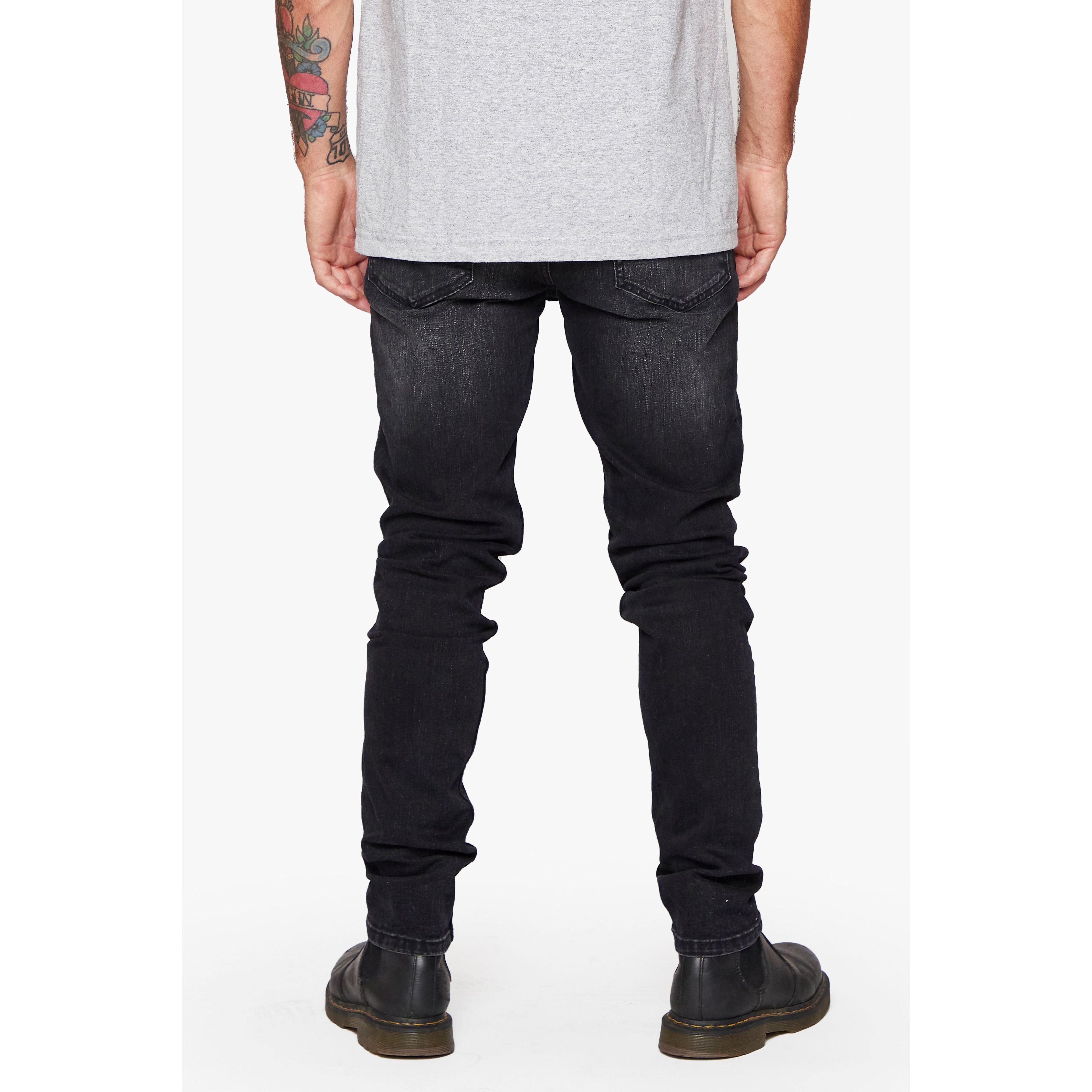 ANM001SK ANOM SKINNY FIT "ALPHA"-DK. GREY