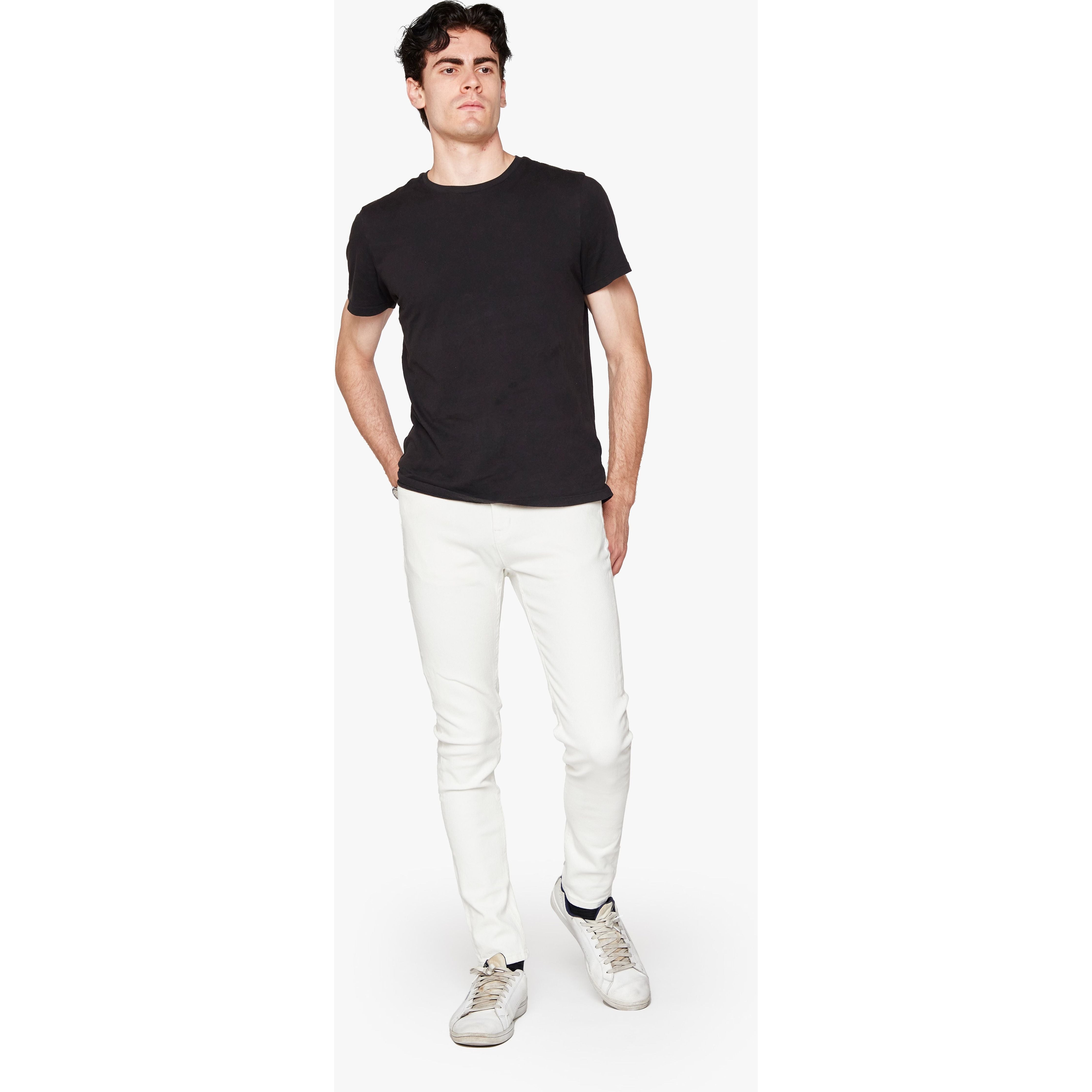 ANM001SK ANOM SKINNY FIT "ALPHA"-WHITE