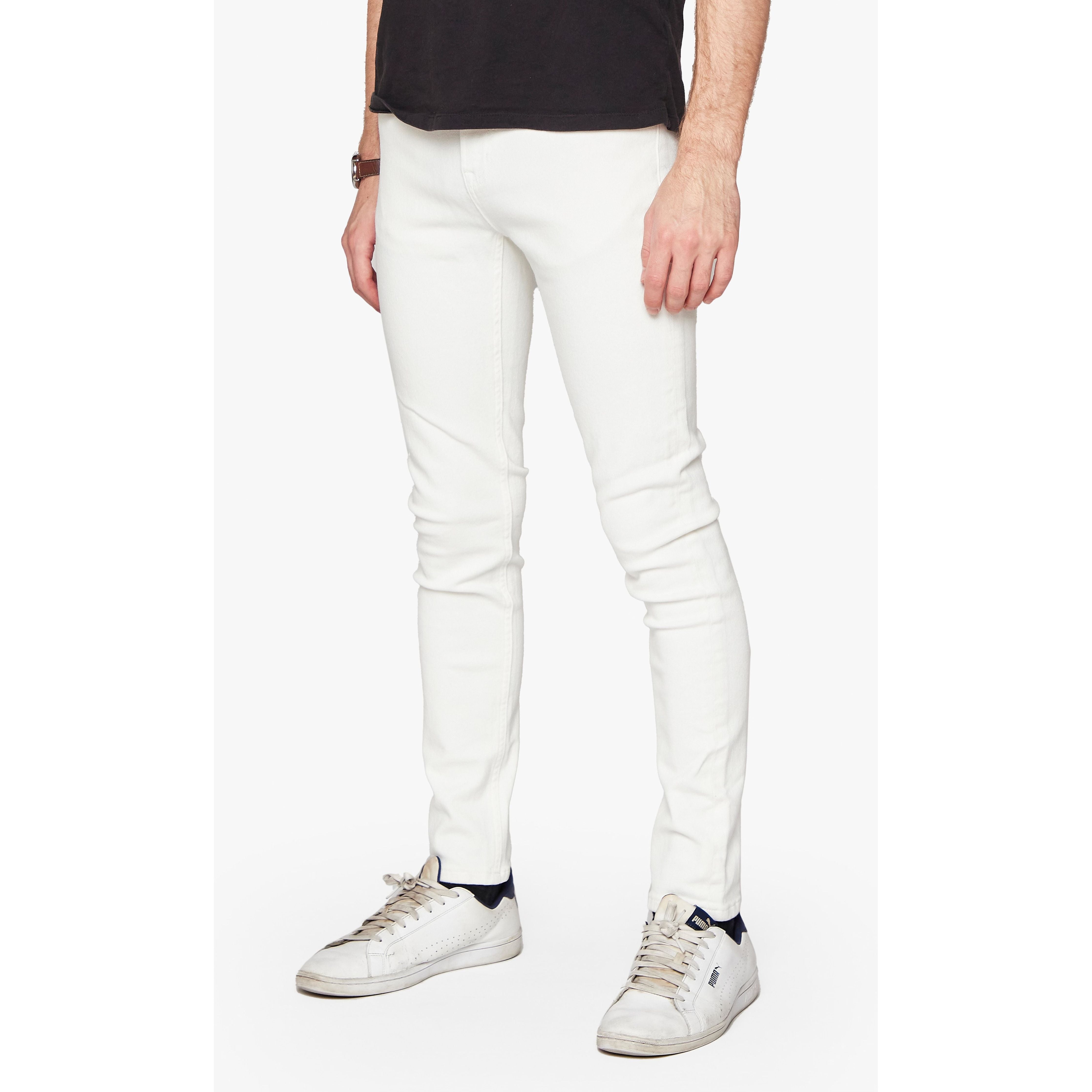 ANM001SK ANOM SKINNY FIT "ALPHA"-WHITE