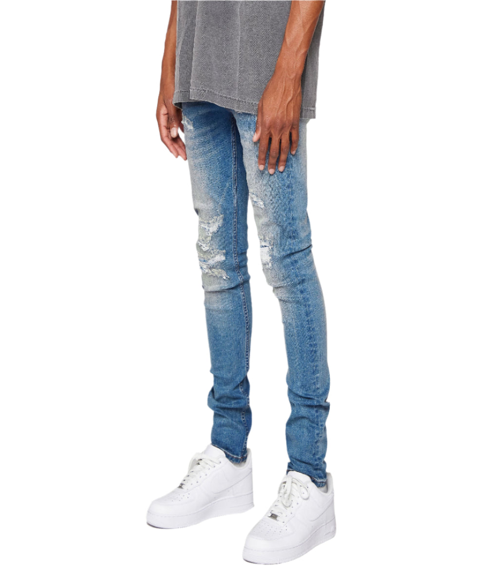 ANOM SKINNY FIT "DELTA"-VINTAGE BLUE