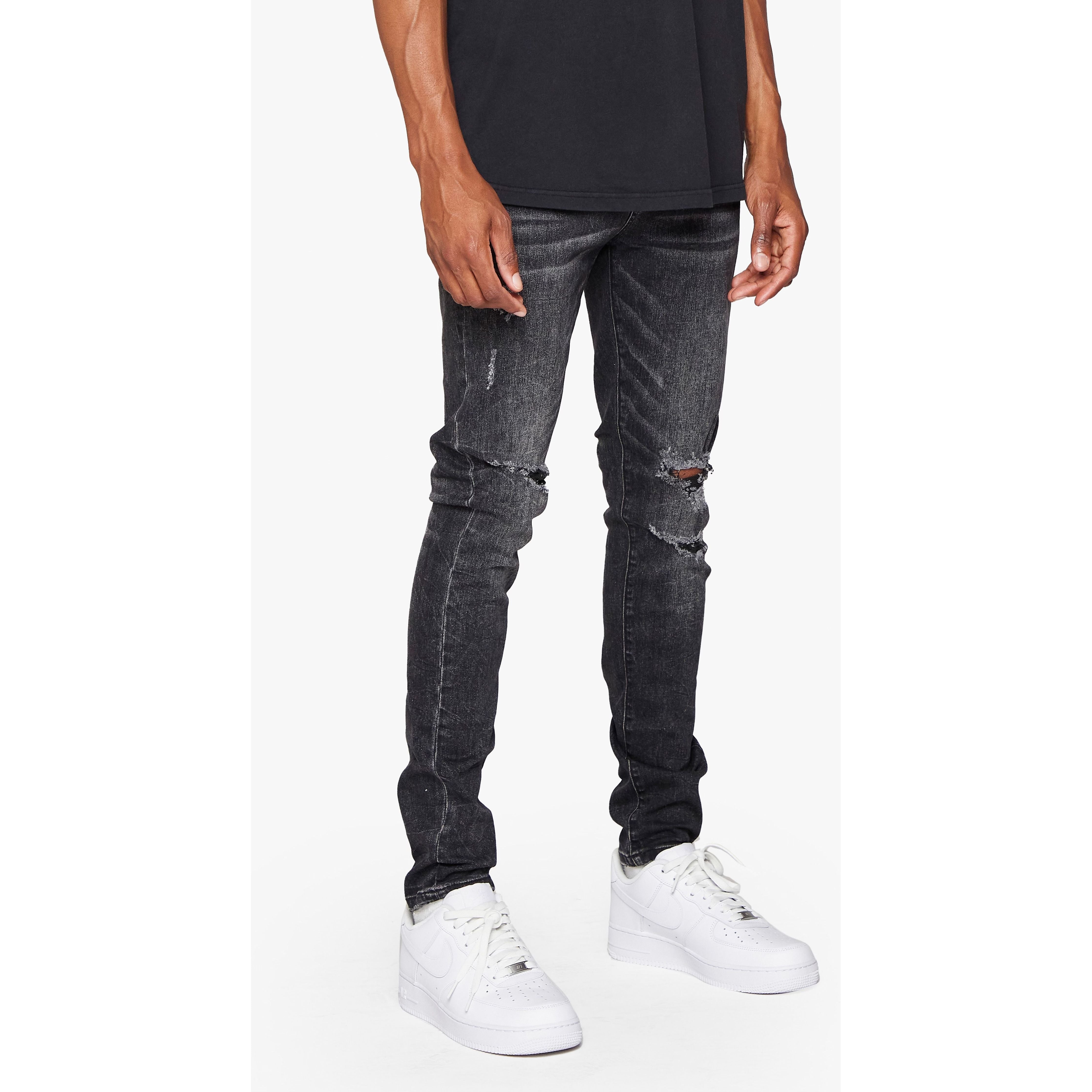 ANOM SKINNY FIT "LYRA"-BLACK GREY