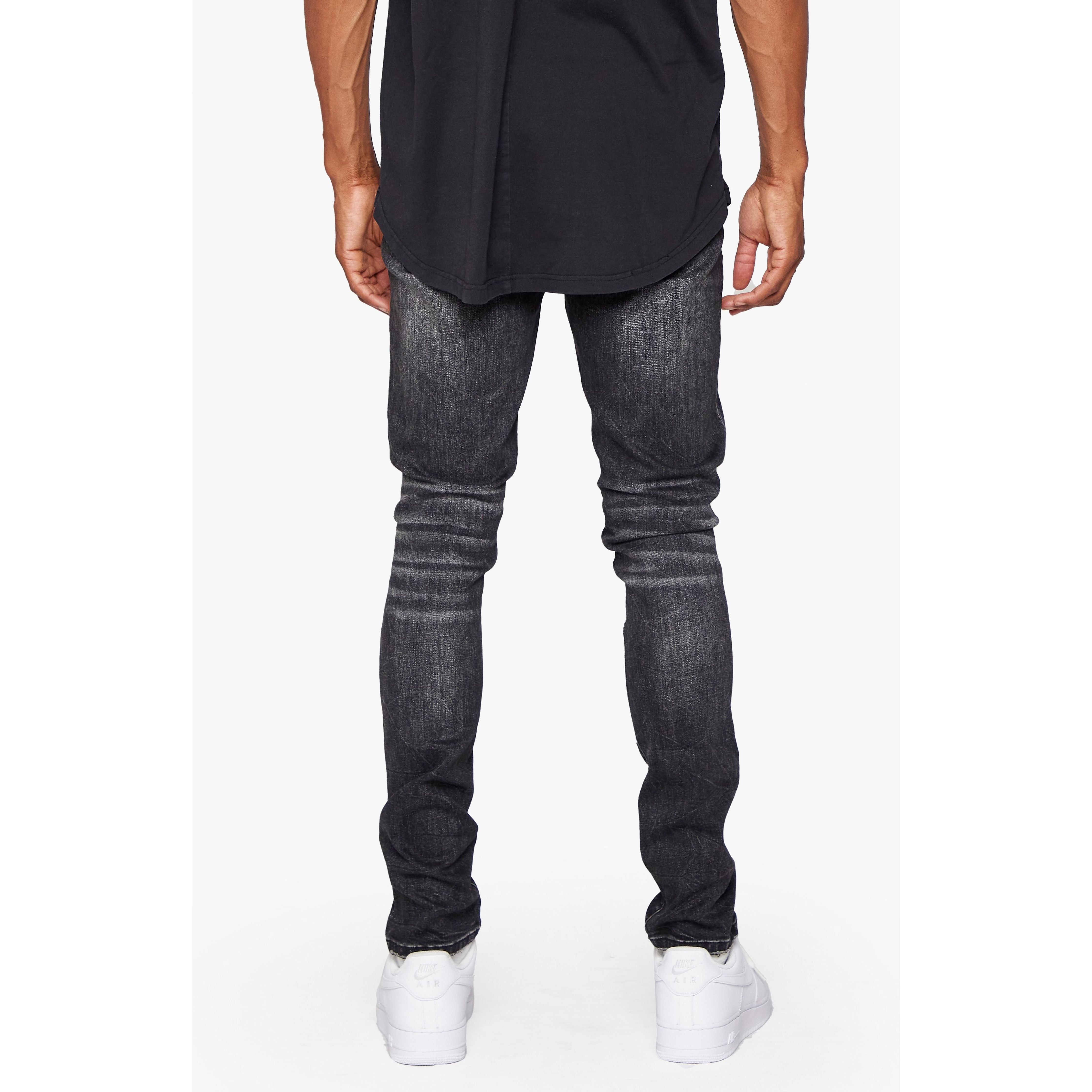 ANOM SKINNY FIT "LYRA"-BLACK GREY