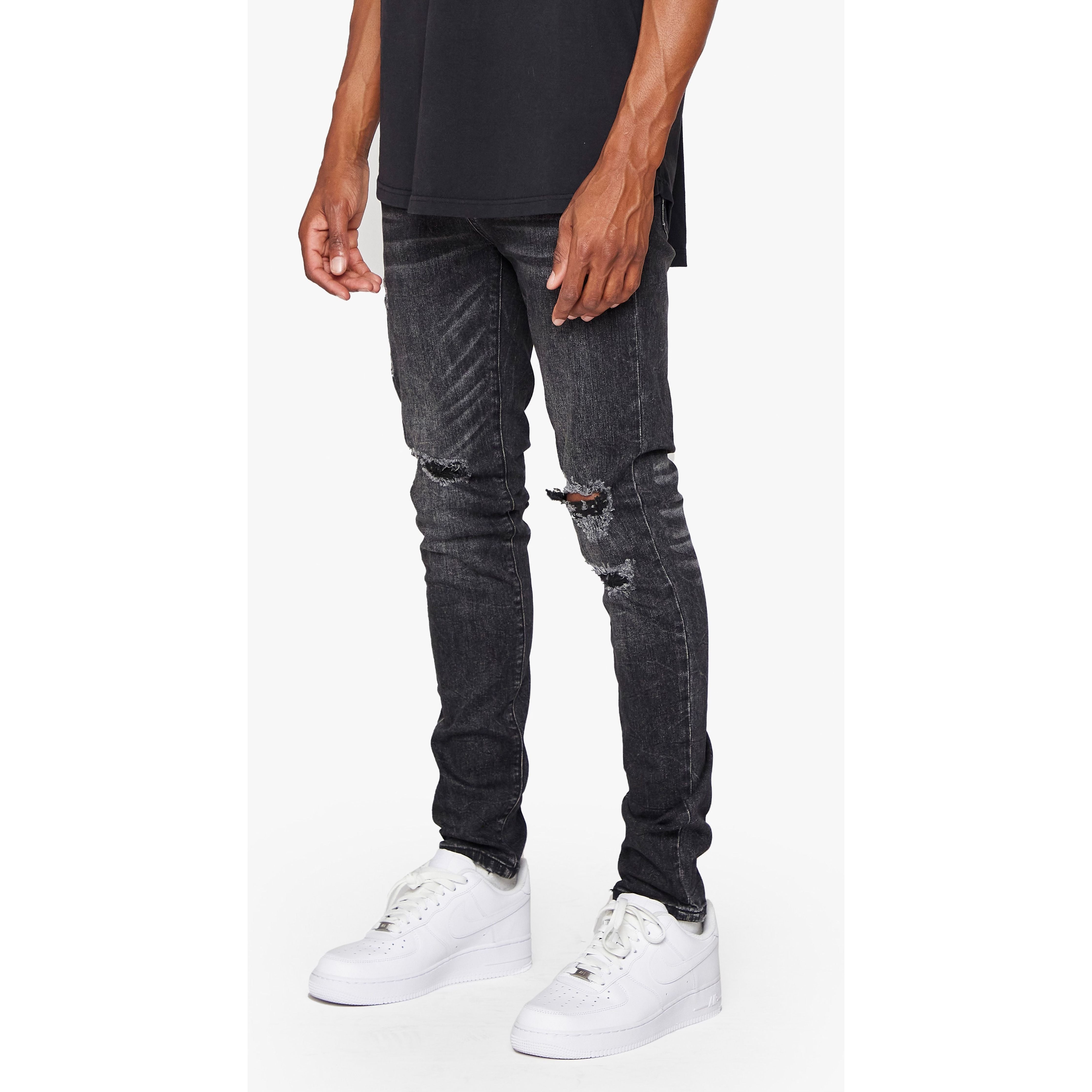 ANOM SKINNY FIT "LYRA"-BLACK GREY