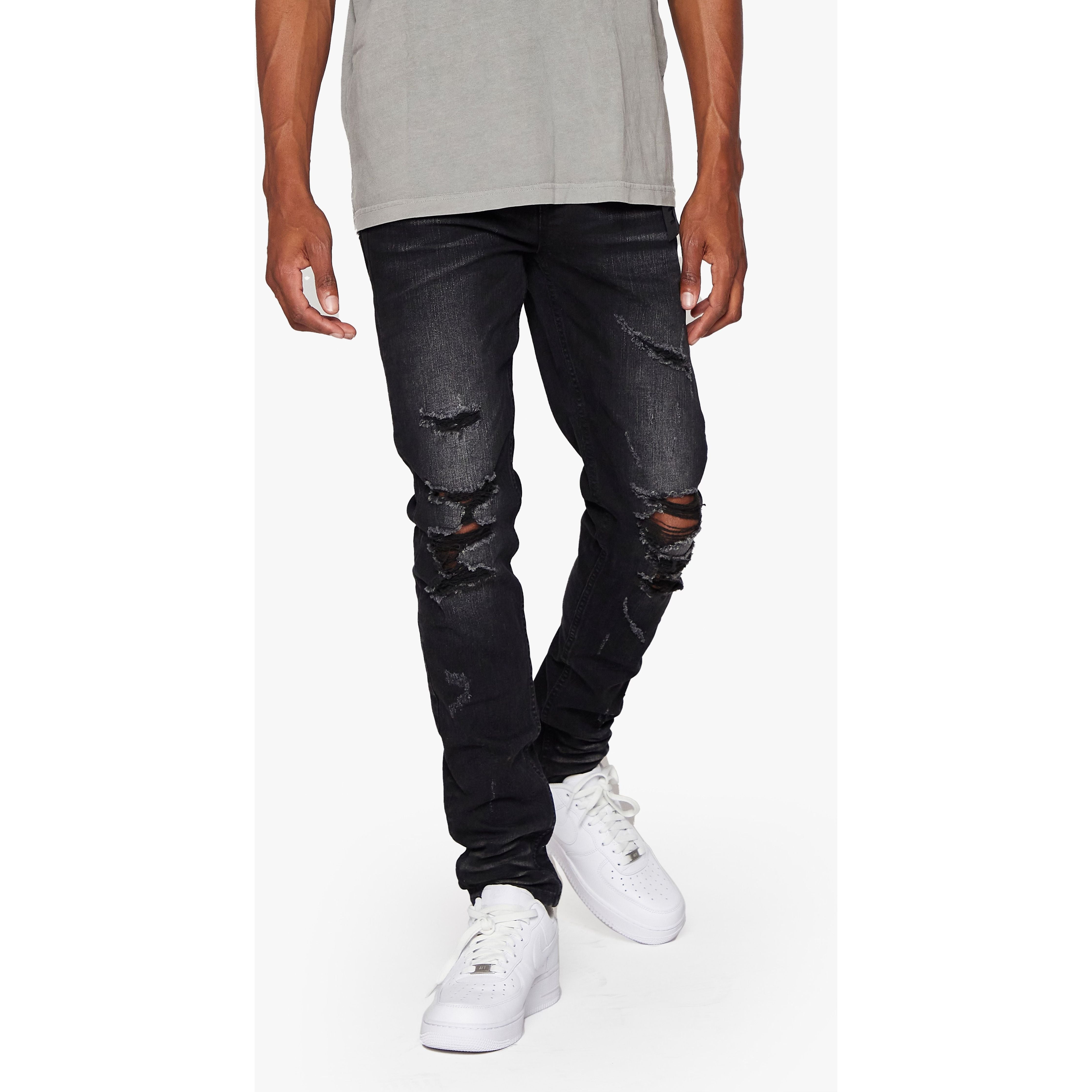 ANOM SKINNY FIT "FUTURE"- GREY WASH