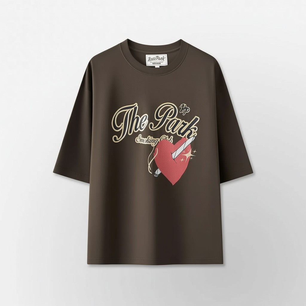 Hyde Park Smoking Club T-Shirt – Brown