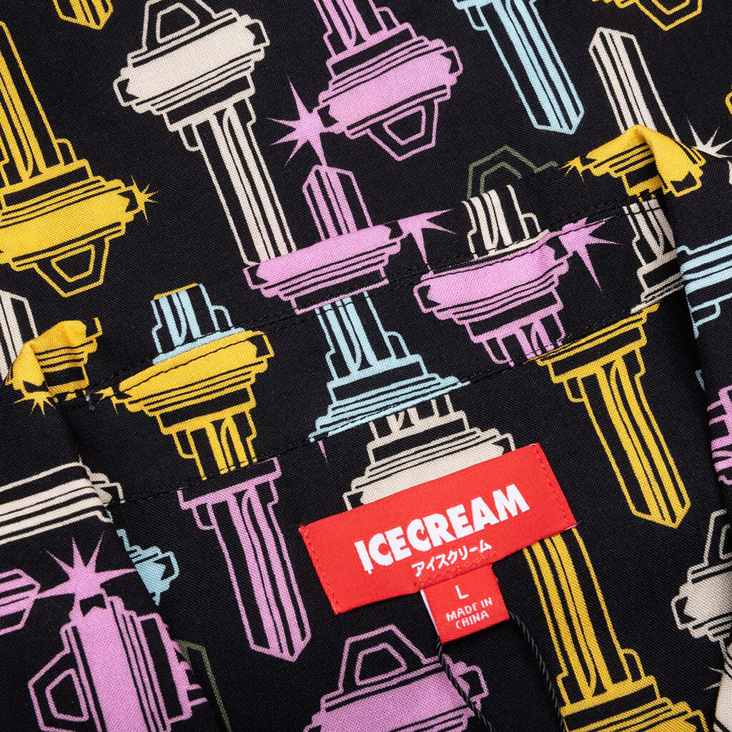 Ice Cream The Keys Men's Shirt - Black