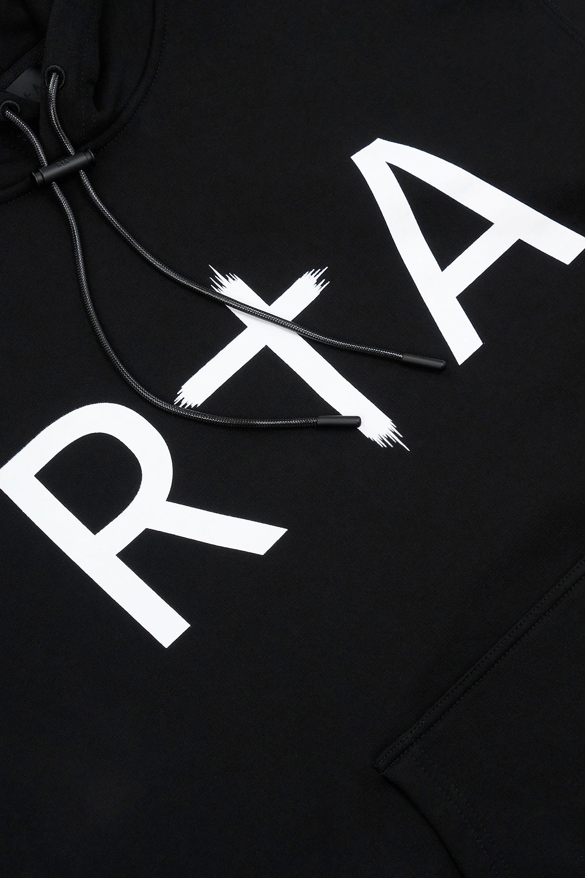 Rta Triple Cross Hoodie - Logo Black