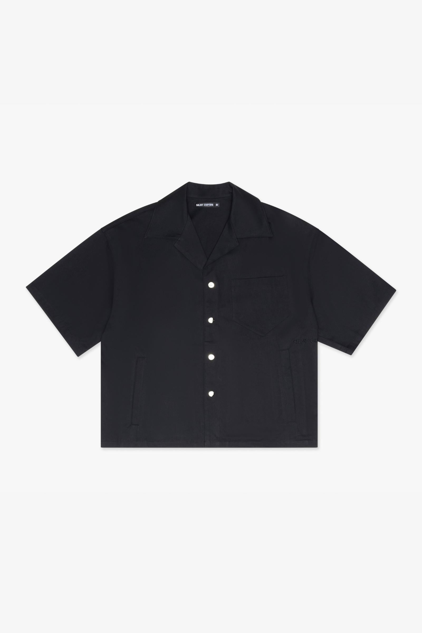 Silnt Chptrs Back Print Shirt - Oversized