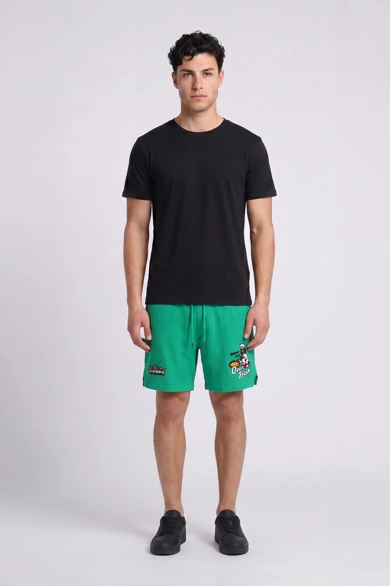 6Th Nbrhd Pizza Men's Shorts