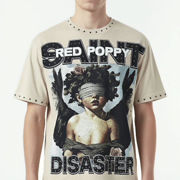 Red Poppy Saint Tee - Graphic