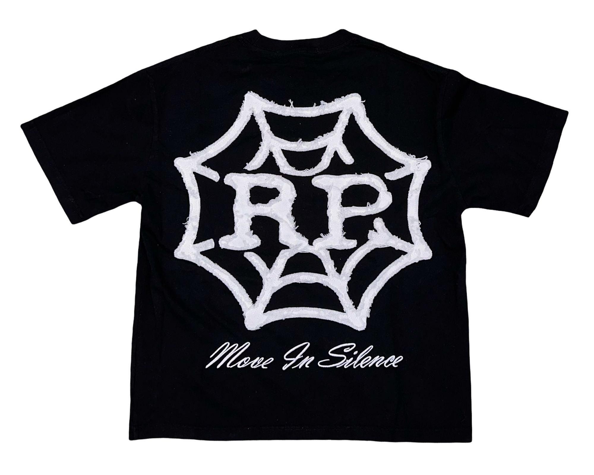 Red Poppy Men's Black T-Shirt